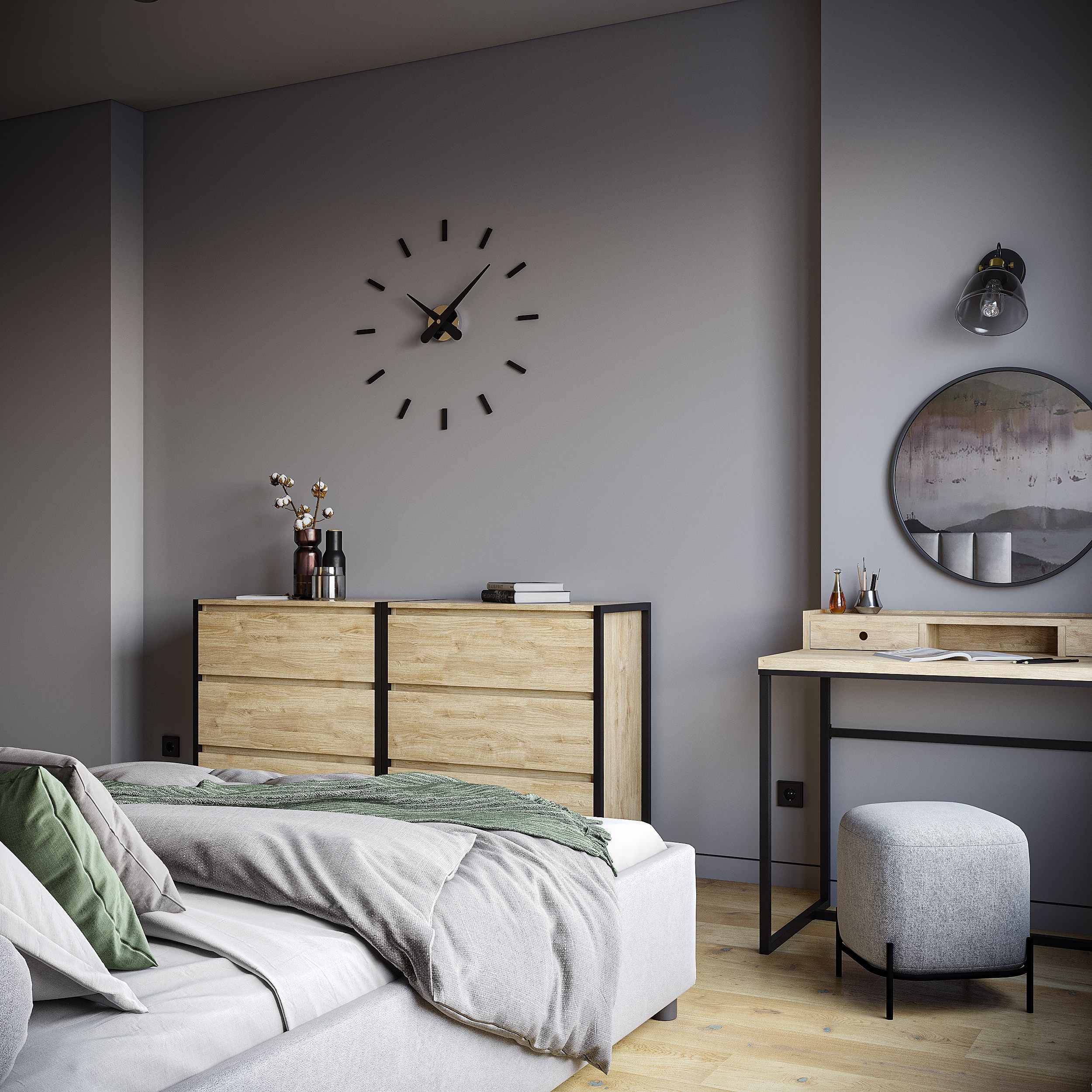 Bedroom. 3D-Визуализатор Алёна Сулохина