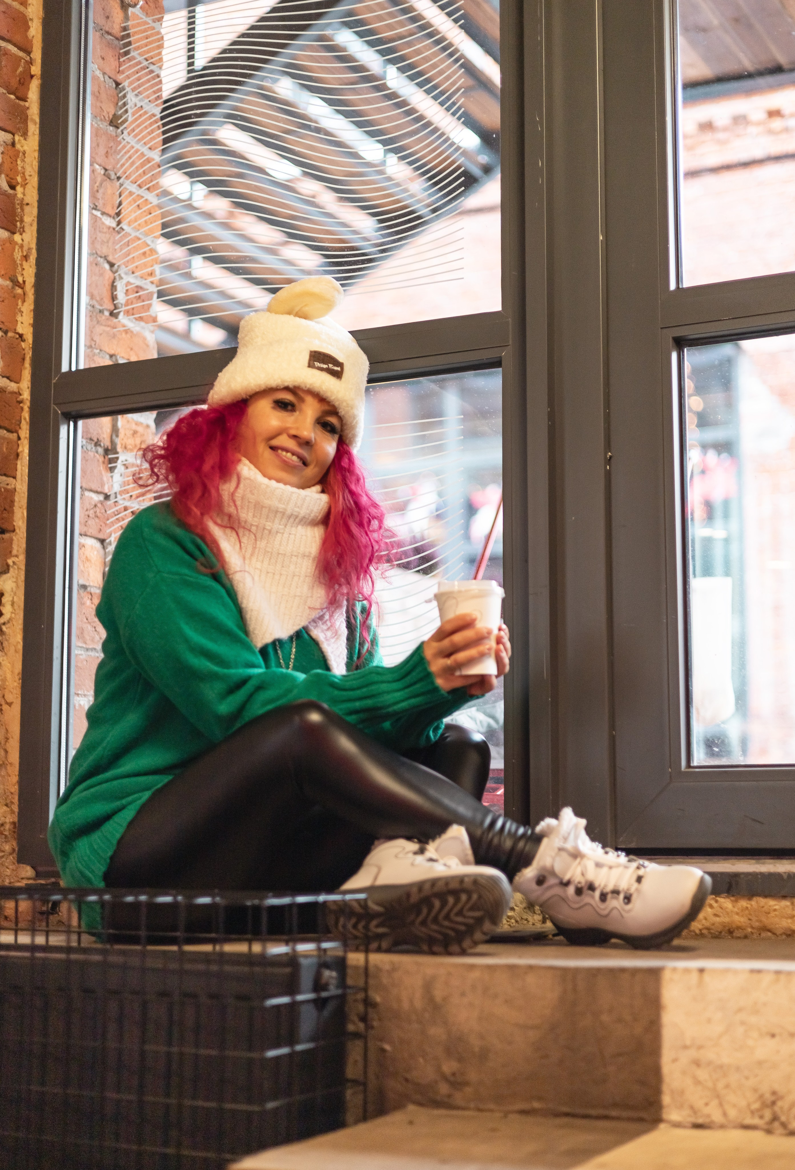 Алена. Зимняя фотопрогулка. Культурный квартал «Брусницын». Портретный фотограф Панферова Регина г. Санкт-Петербург, г. Казань