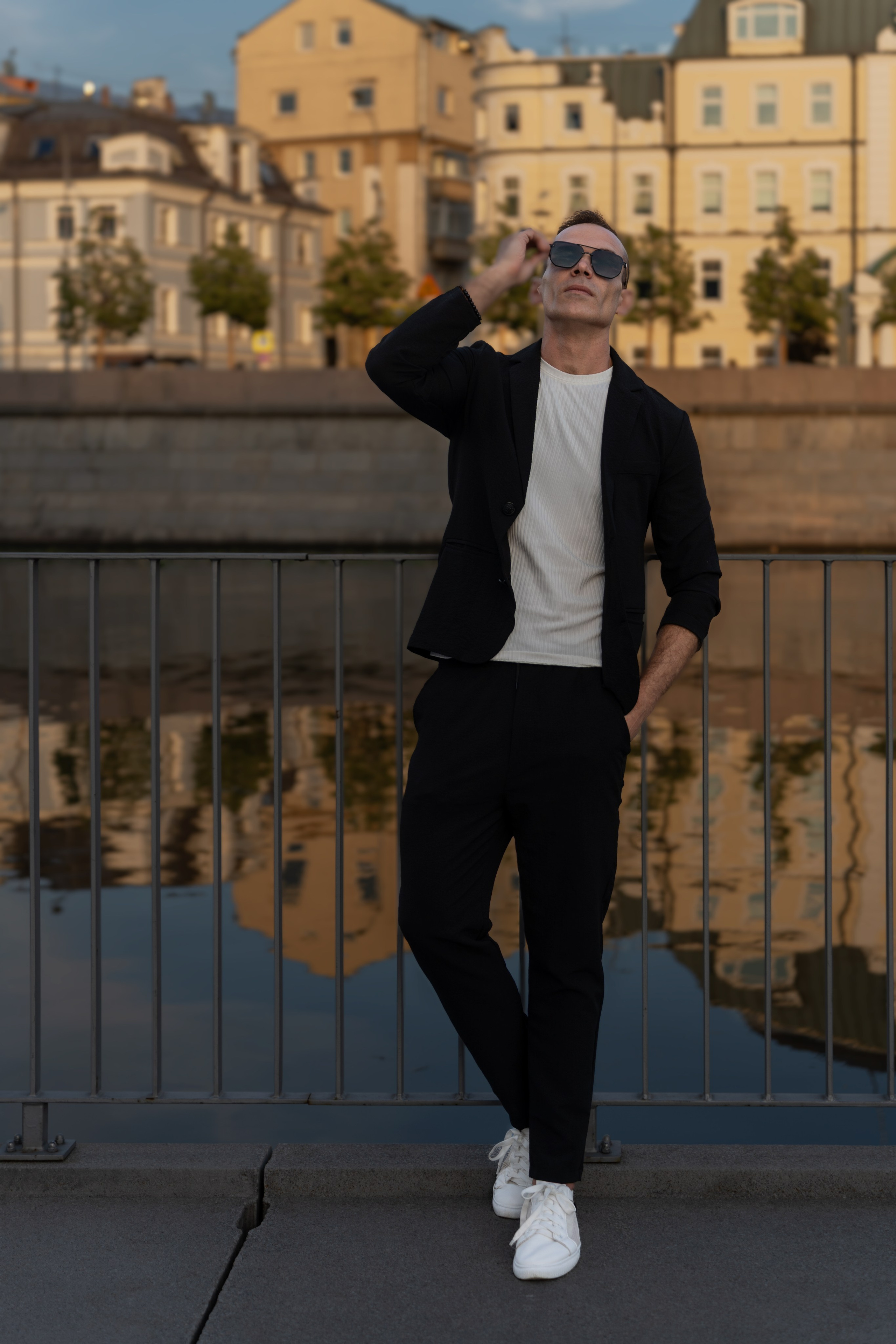 Мужская стрит фотосессия. Портретный фотограф в Москве Фарид Леонов