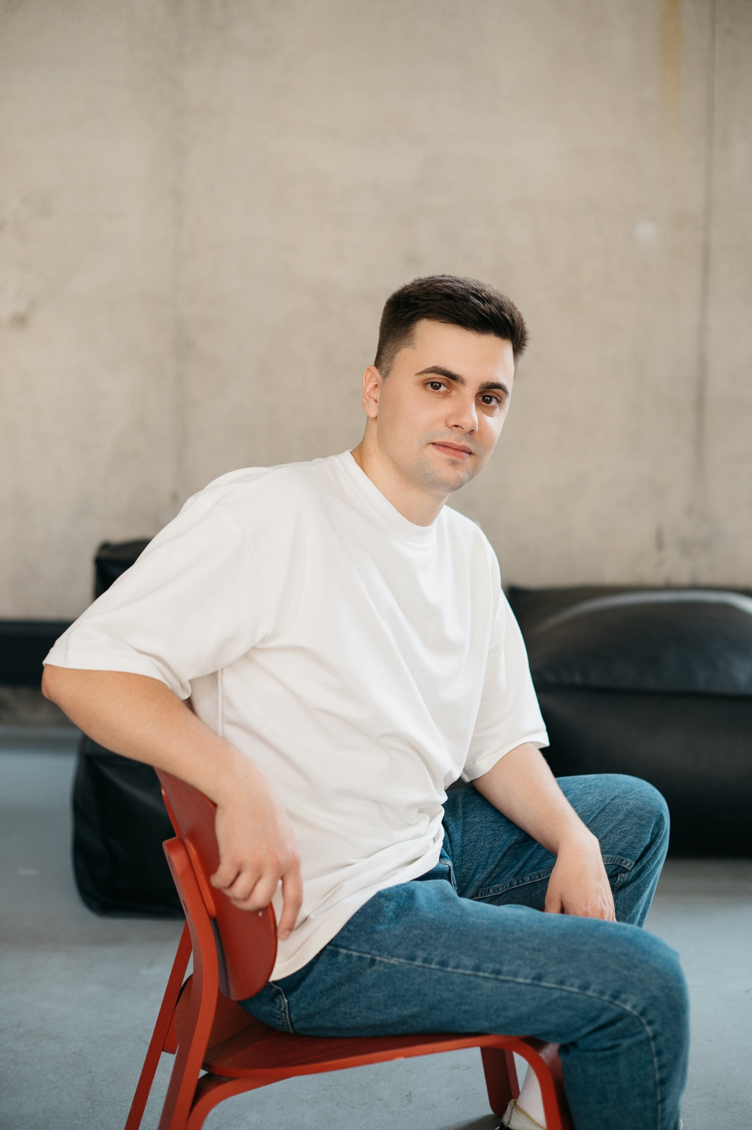 Мужской портрет. Свадебный и студийный фотограф в Москве Попов Вячеслав