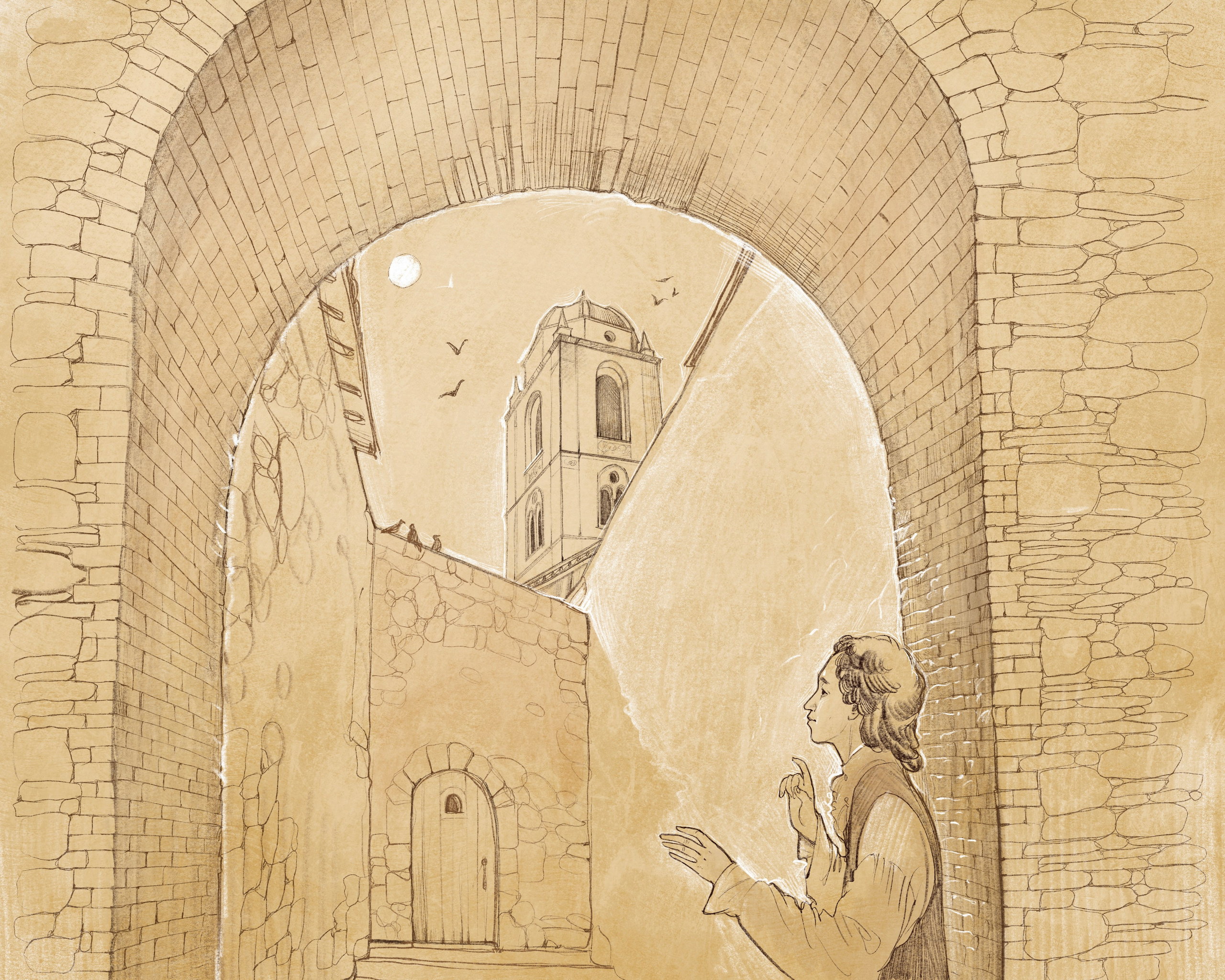 Паганини. Художник Анна Хопта