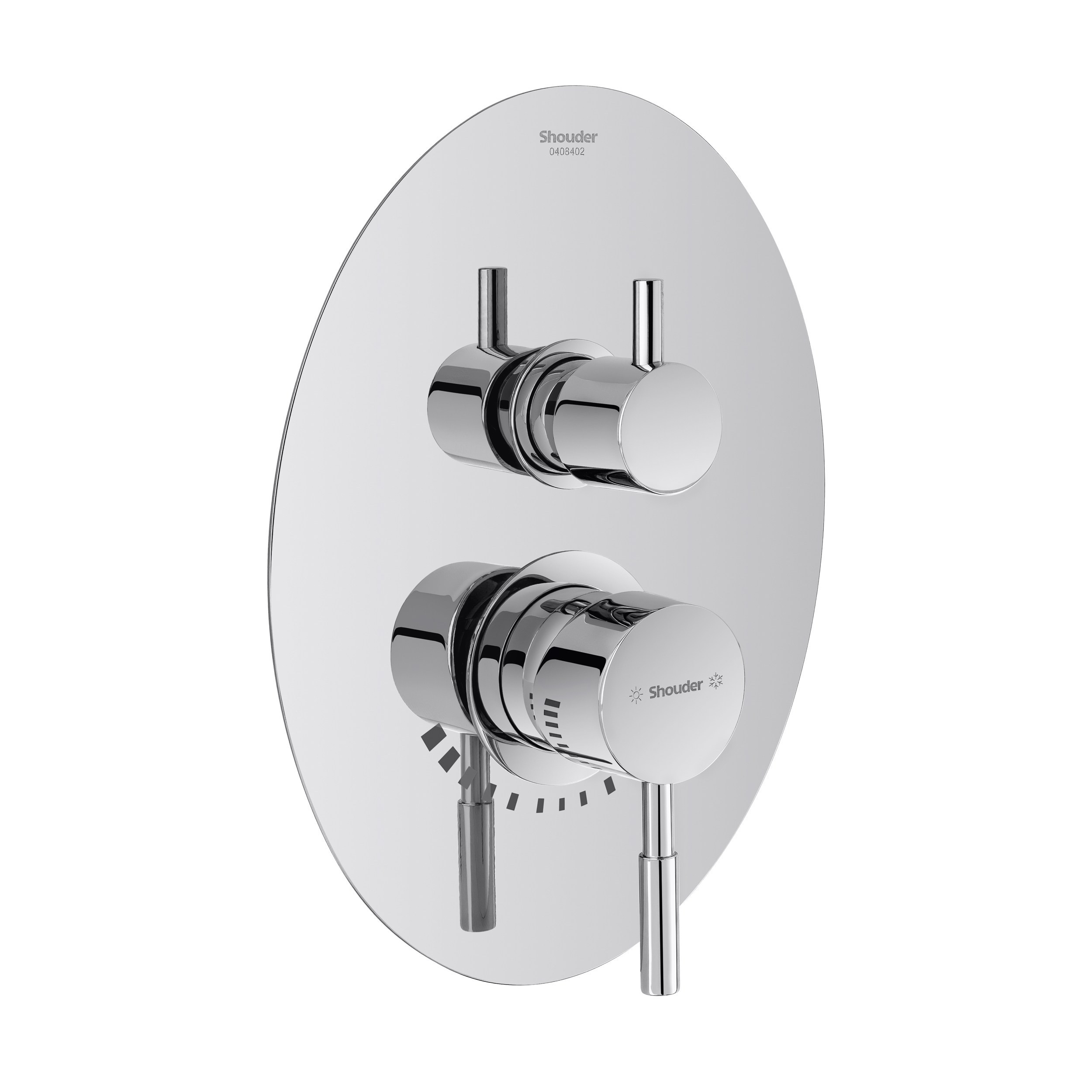 Блок управления встраиваемой душевой системы