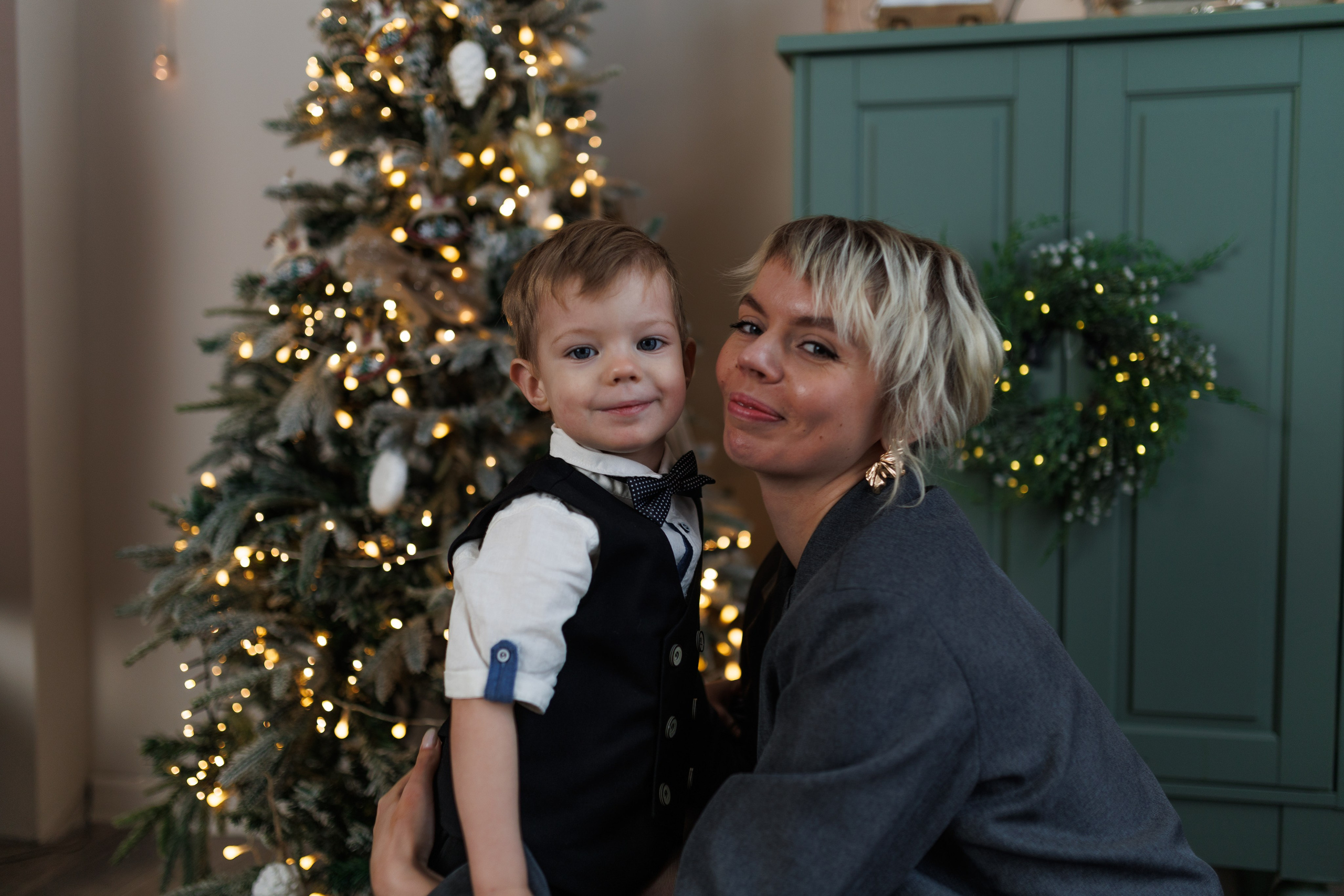 Вера, Саша и Тимоша. Новый год!. Ксения Шакирова. Фотограф в Воронеже