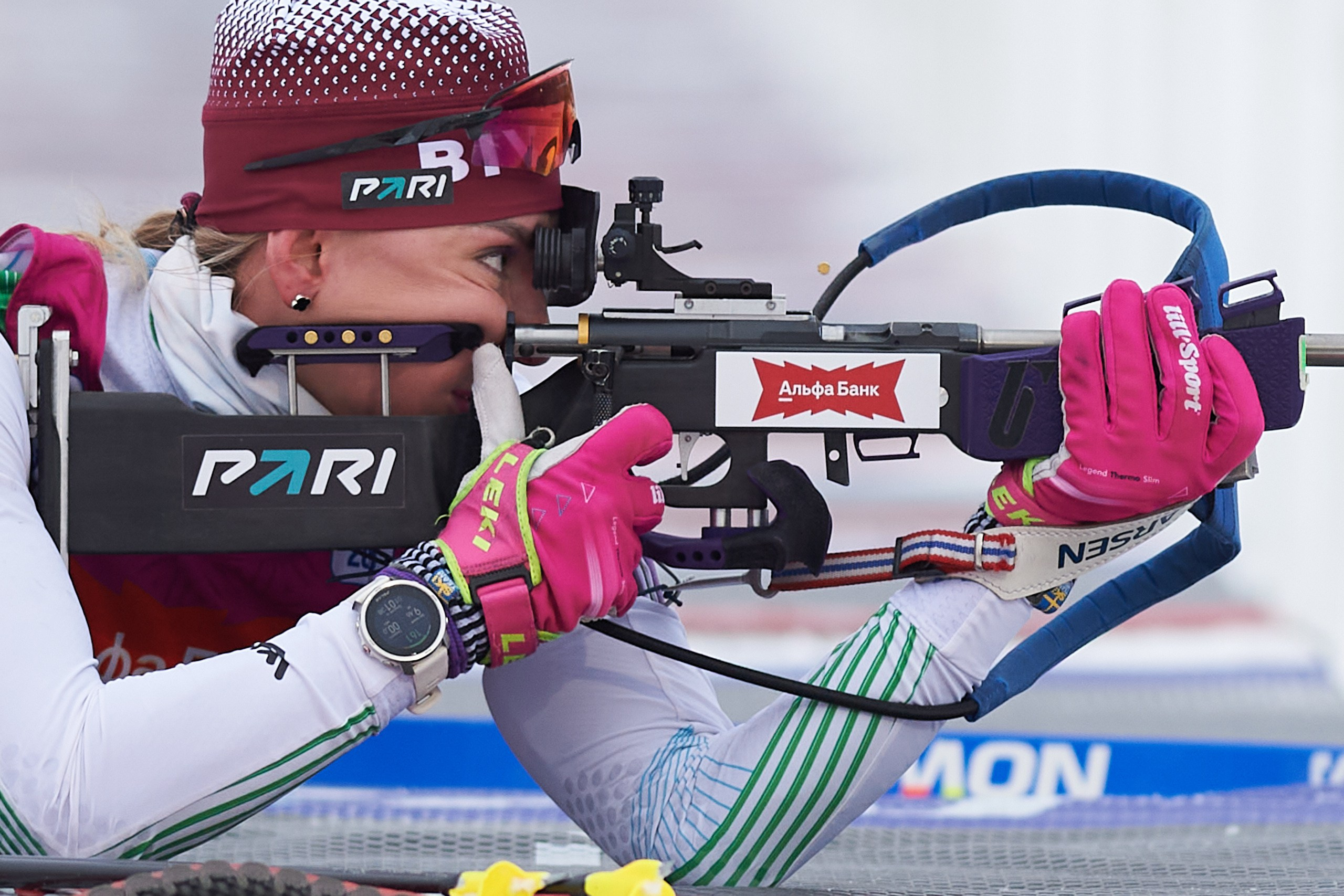 Биатлон. Чемпионат России — 2024/2025, 3-й этап, Ижевск. Ижевская винтовка. Спортивный репортажный фотограф в Ижевске Сергей Мерзляков