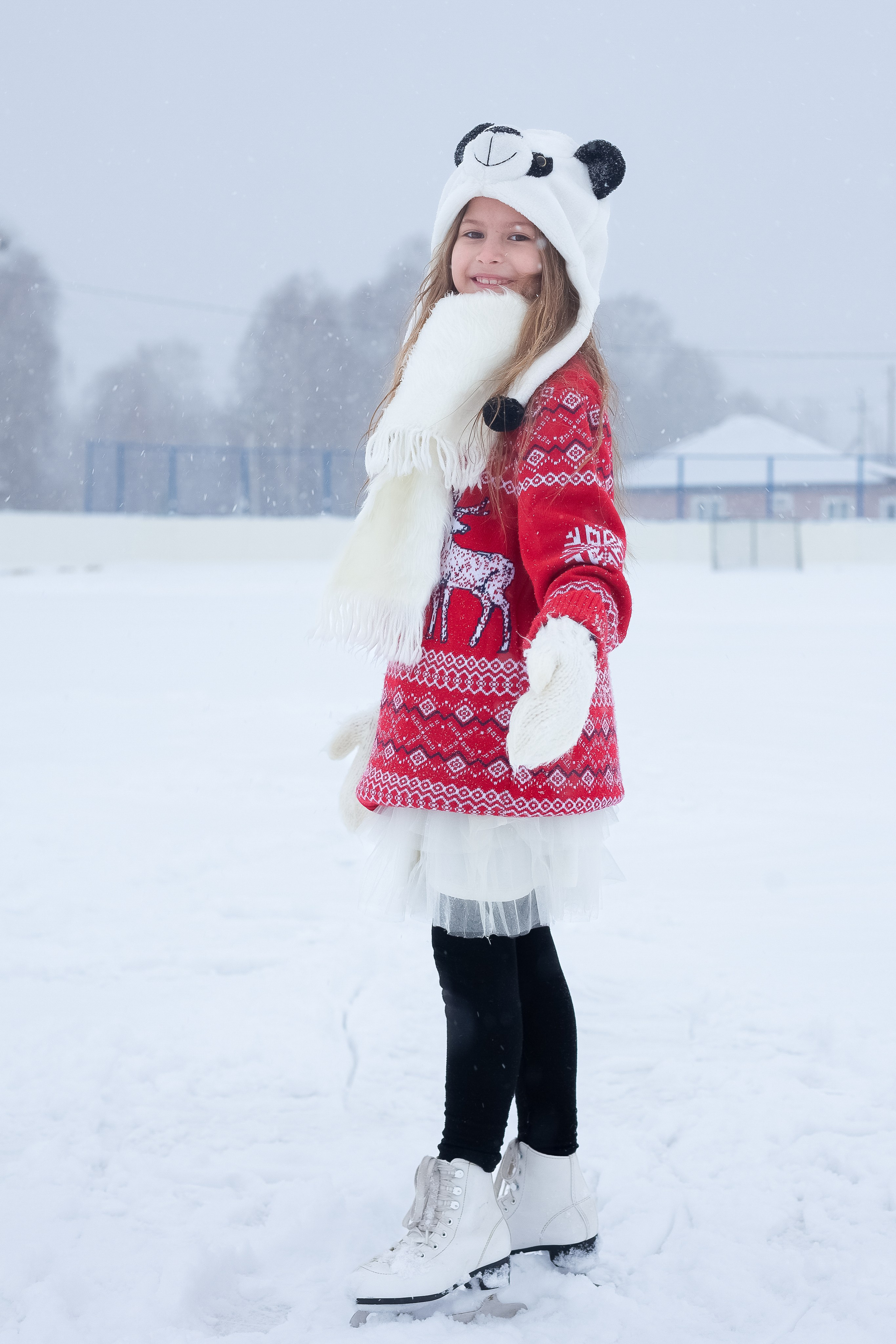 Детская фотосессия на катке. Фотограф в Томске Евгения Гуляева