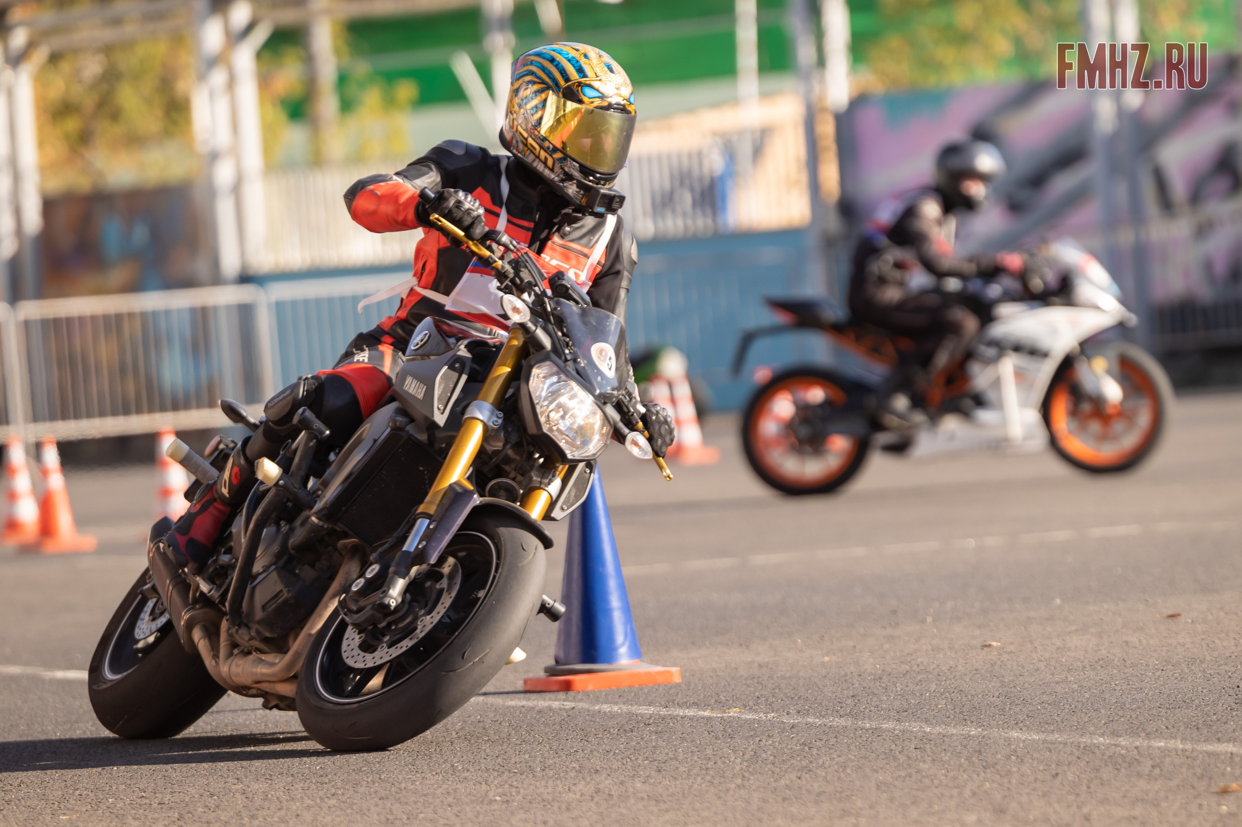 Соревнования по мотоджимхане на площадке Мосгортранс 15.09.2024. Фотограф Владимир Охрименко