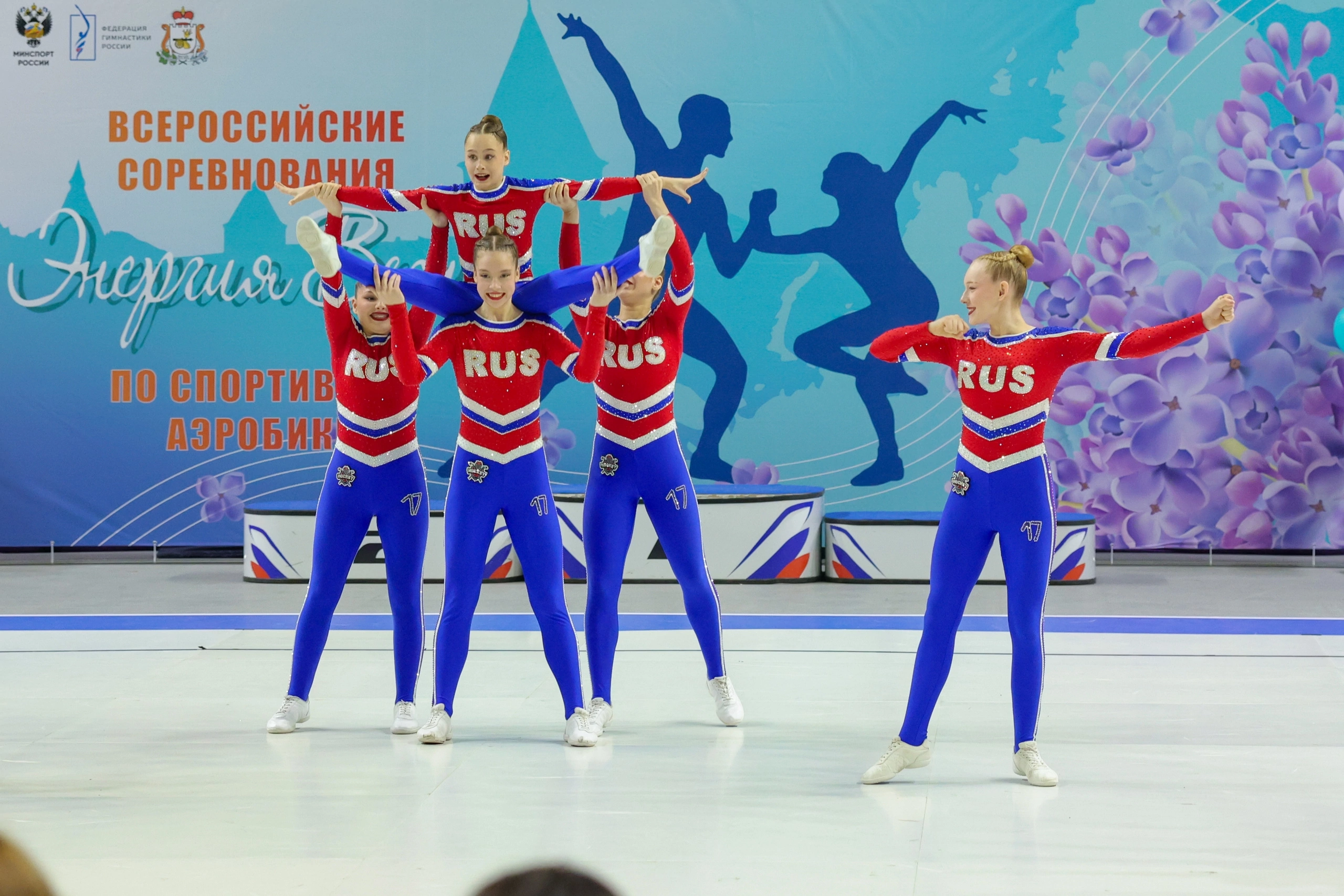 Всероссийские соревнования «Энергия Весны», апрель, 2026, г. Смоленск. Региональная спортивная общественная организация «Федерация спортивной аэробики Смоленской области»