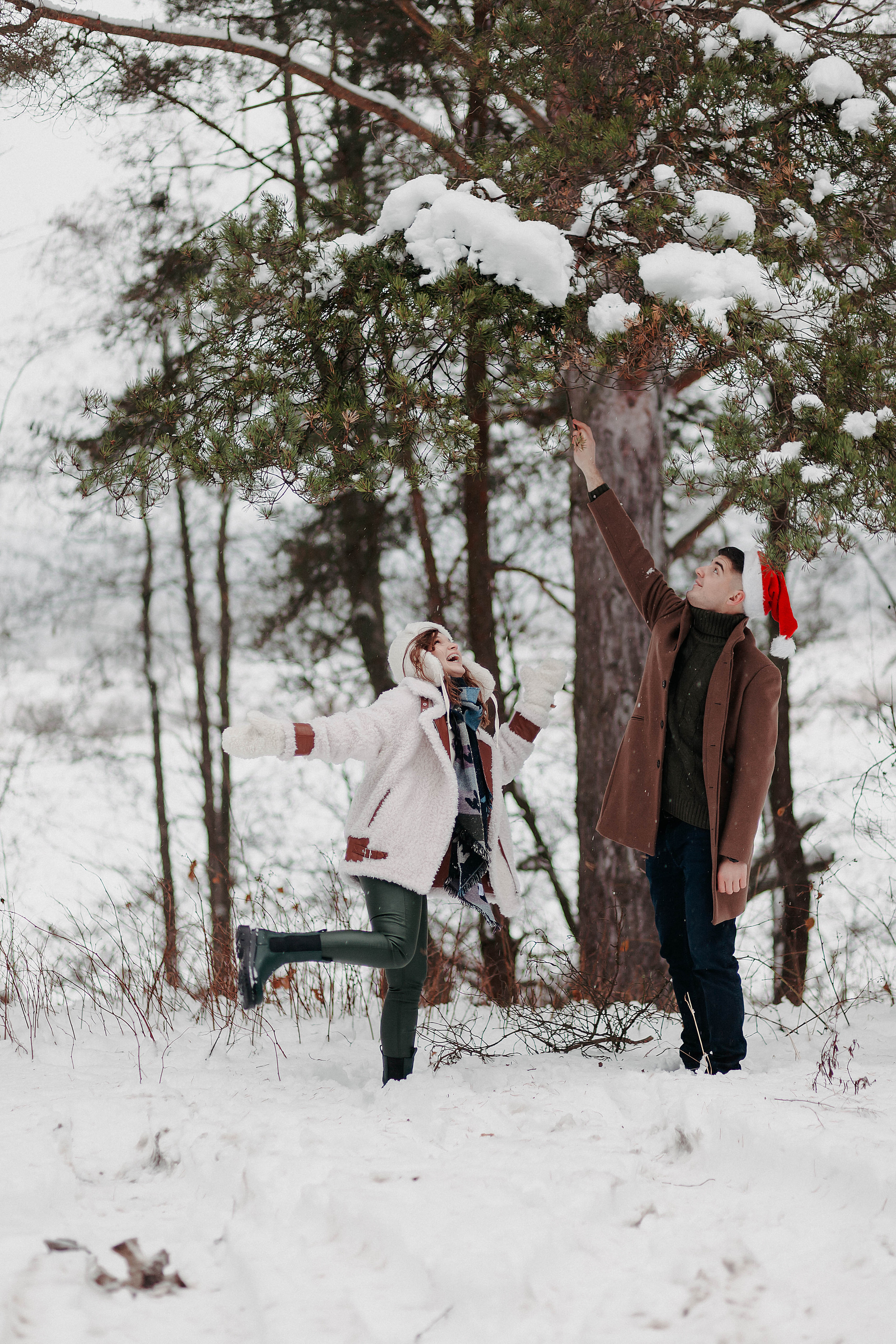 Зимний лес. Свадебный фотограф в Пскове и Санкт-Петербурге | Анна Голикова
