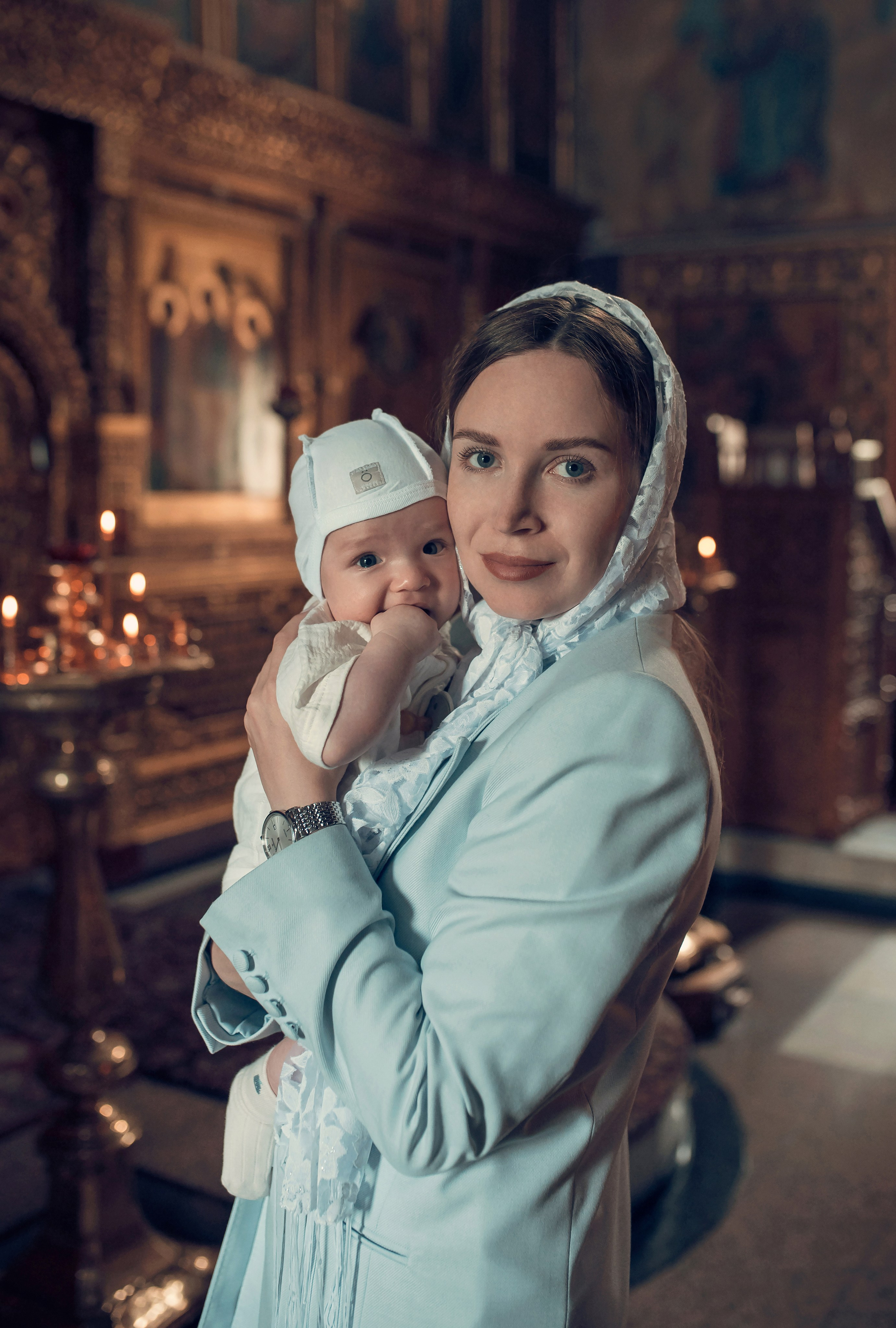 Таинство Крещения Спасо-Преображенский храм. Семейный фотограф Олеся Батурина Рязань