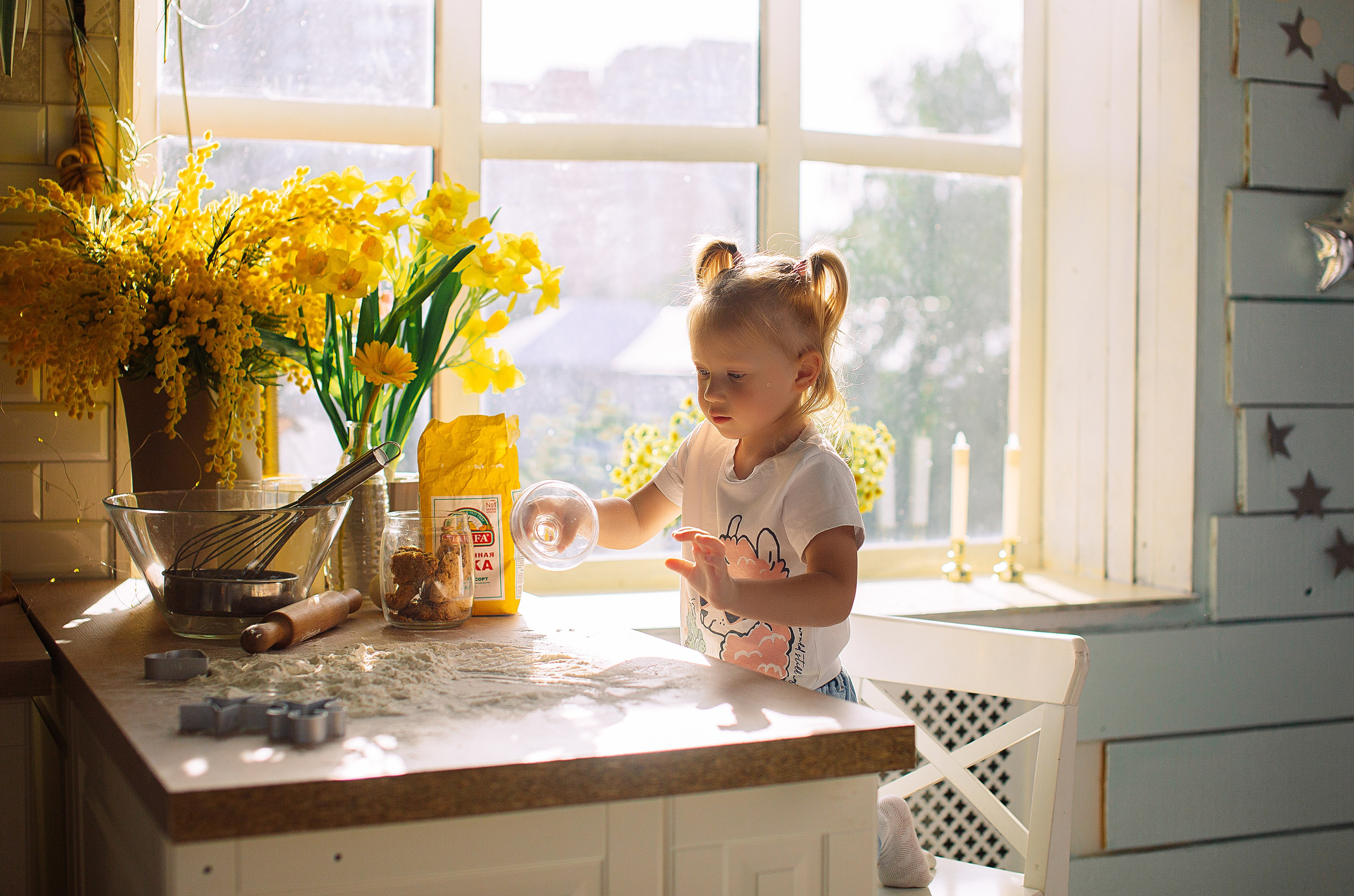 Фотосессия с мукой. Свадебный и семейный фотограф/видеограф в Краснодаре Наталья Осинская