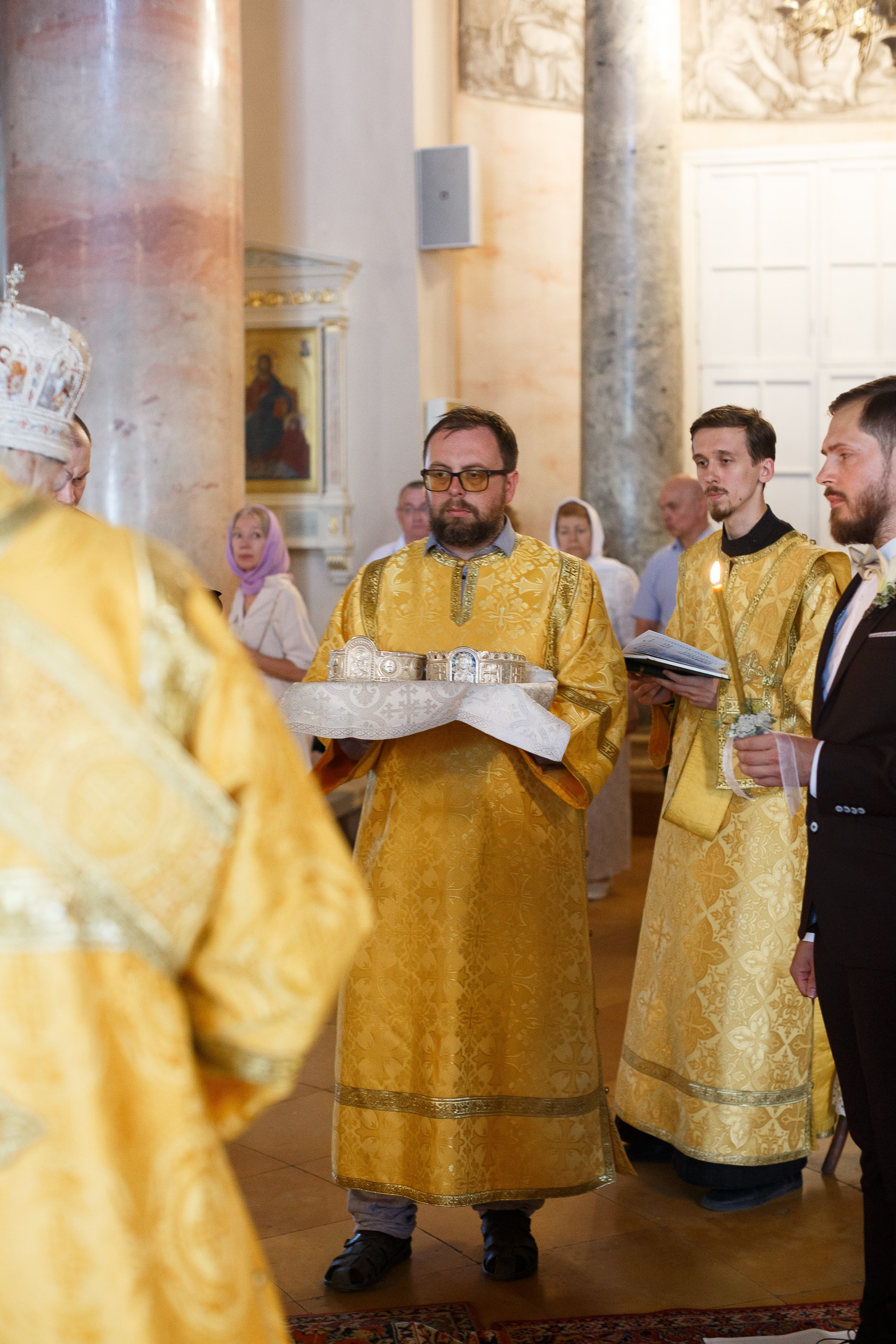 Съемка Венчания в храме царевича Димитрия