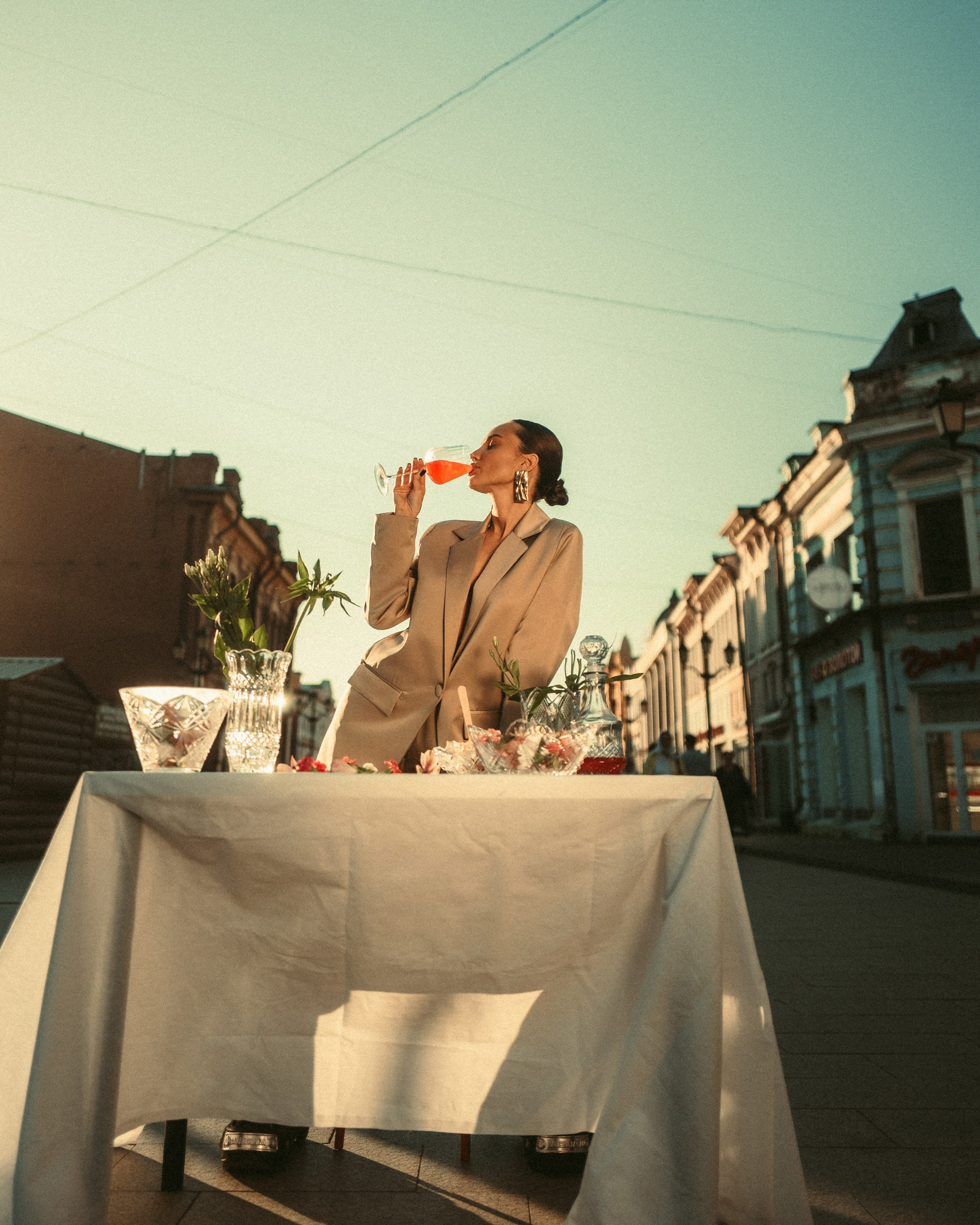 На Арбате. Никита Линейцев — индивидуальный портретный фотограф в Москве и Иркутске