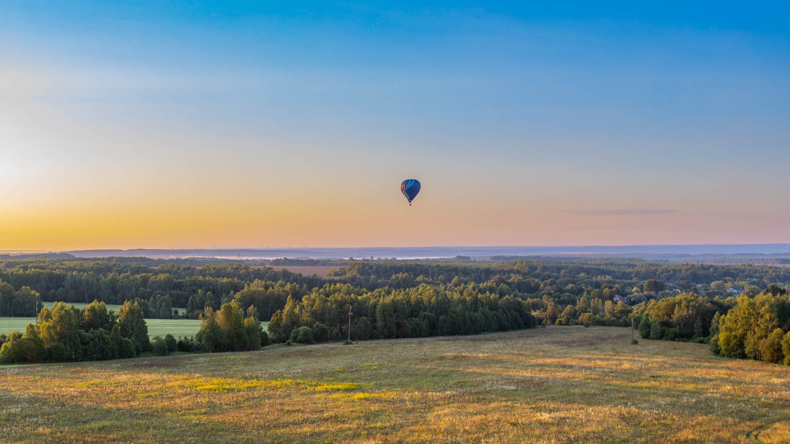 Тула, полет на воздушном шаре
