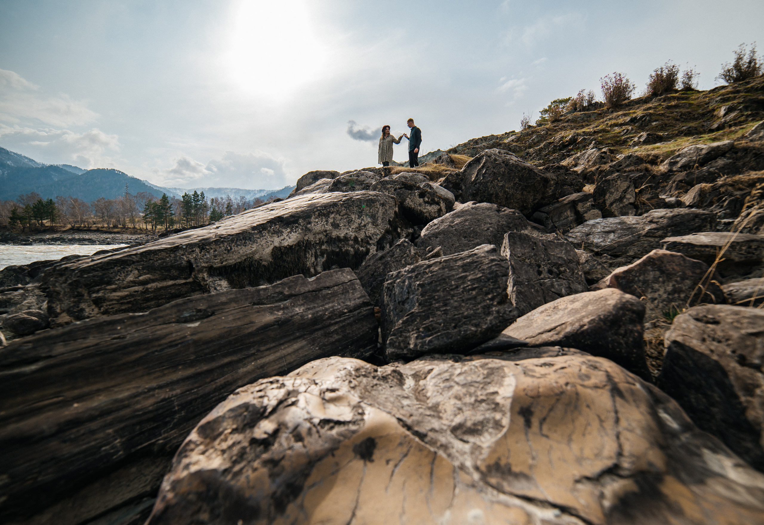 Love story. Митя Ксения. Свадебная  съемка на Алтае