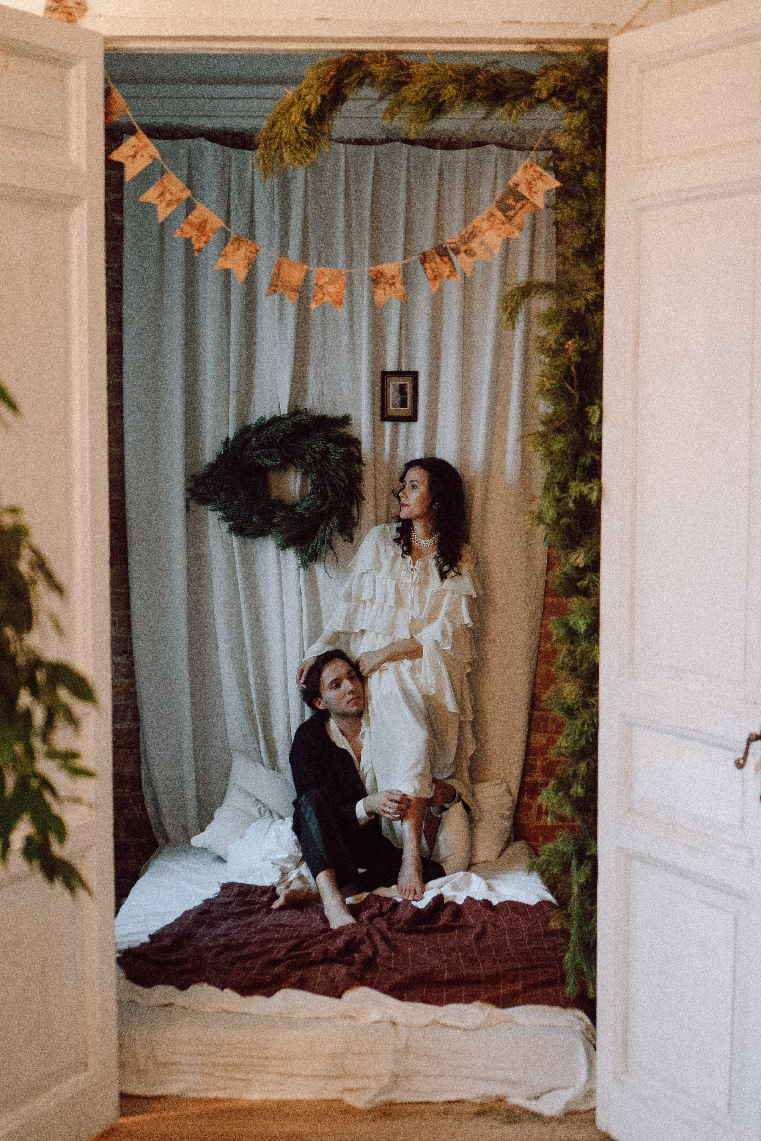 УТРО ЖЕНИХА И НЕВЕСТЫ В ФОТОСТУДИИ И ОСНОВНАЯ ФОТОСЕСИСИЯ ЗИМОЙ. Профессиональный фотограф, Санкт-Петербург — Виктория Богомолова