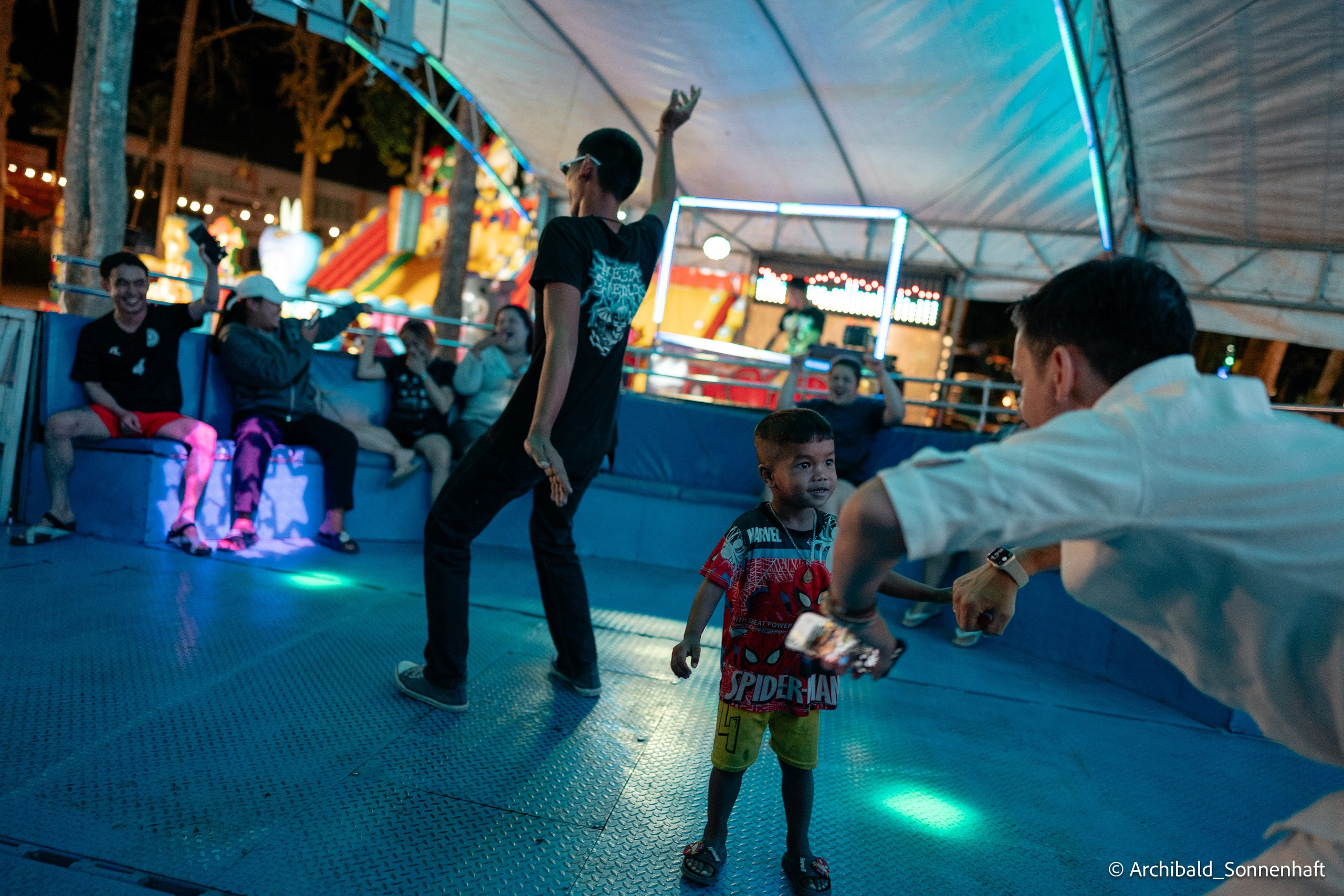 Thai monk. Photographer in Guangzhou, China. Archibald Sonnenhaft