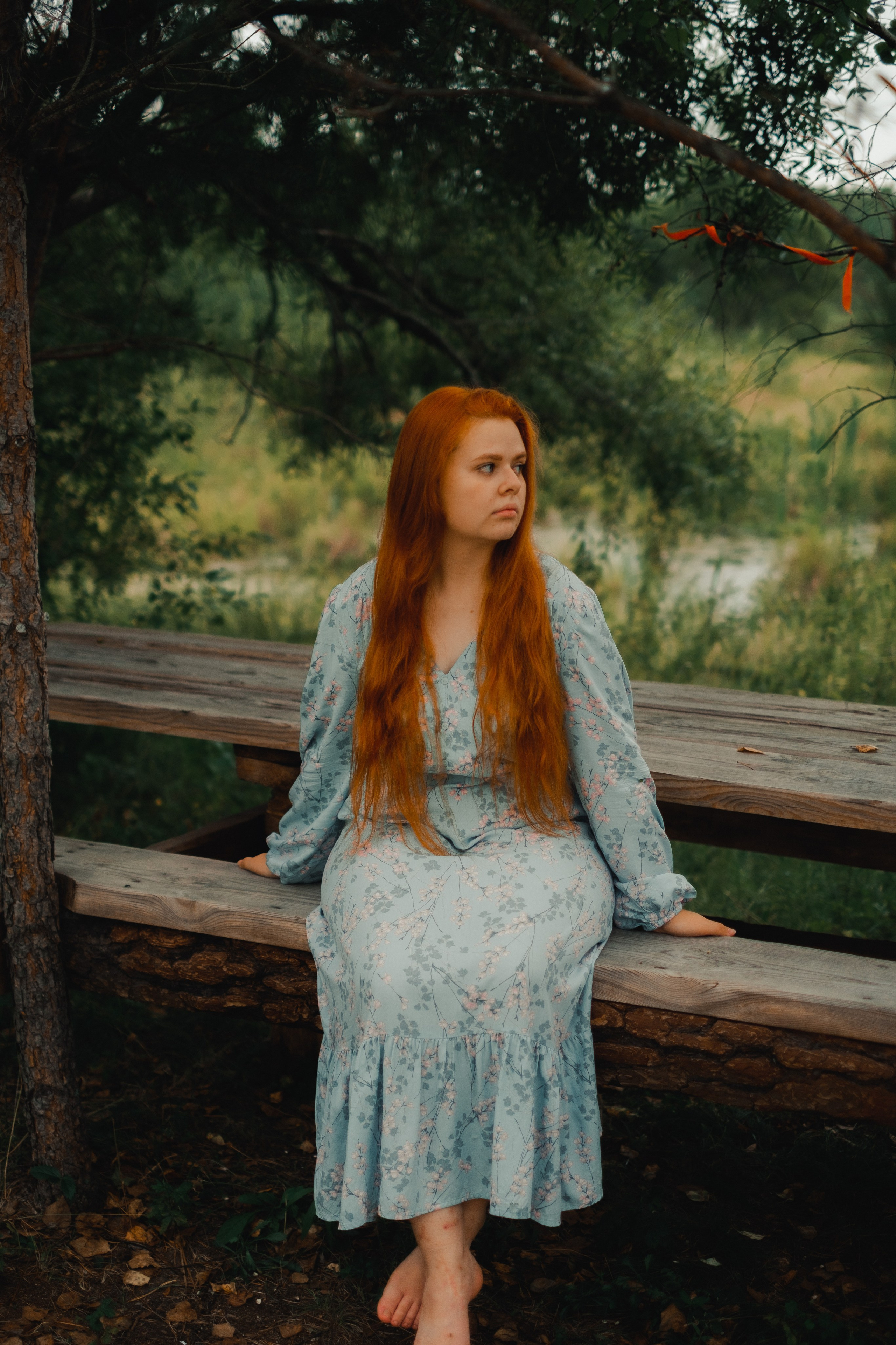 Мария и козы. Фотограф Благовещенска Яна