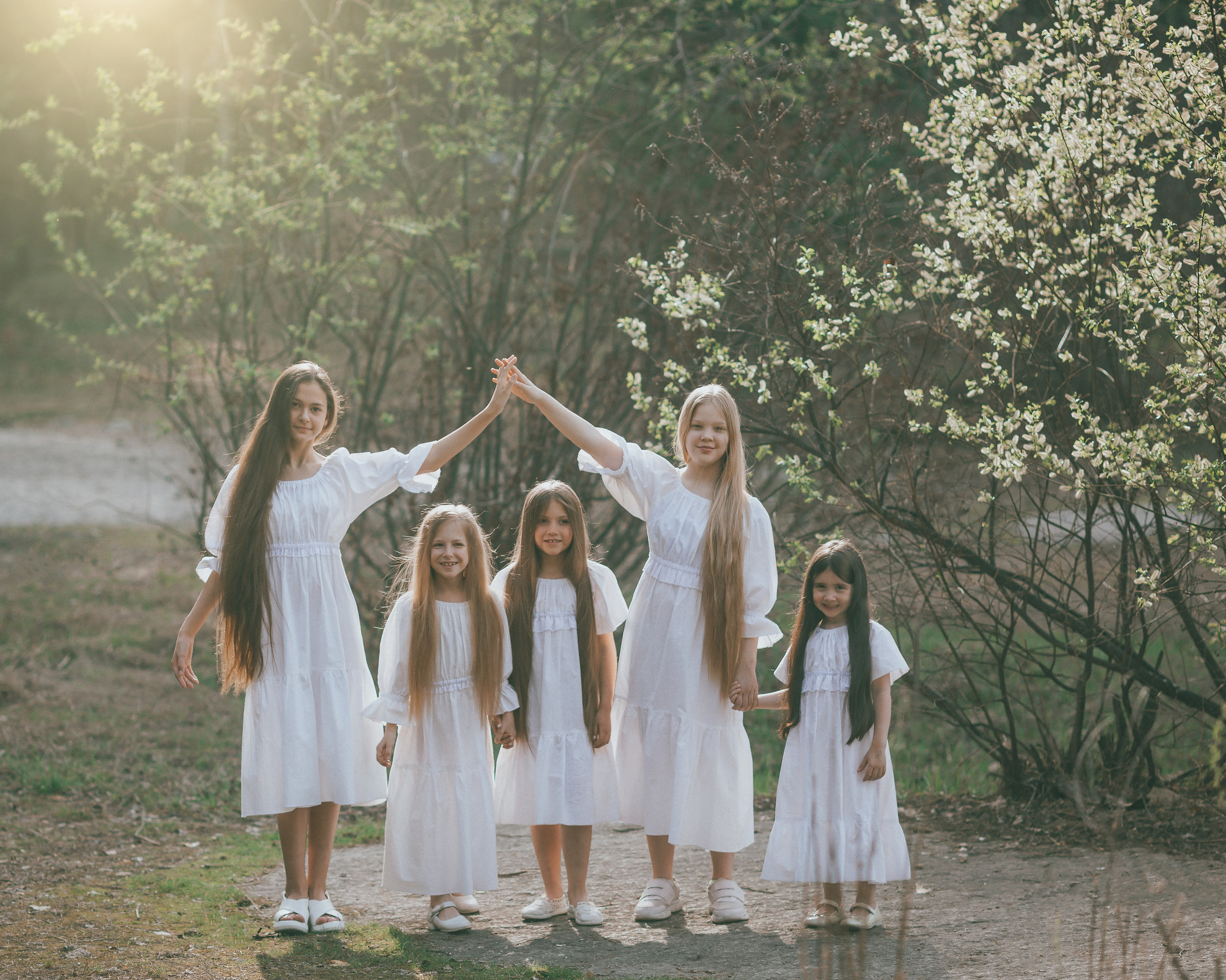 Уральская Краса — Длинная коса 2023. Семейный и детский фотограф в Екатеринбурге Каликова Елена