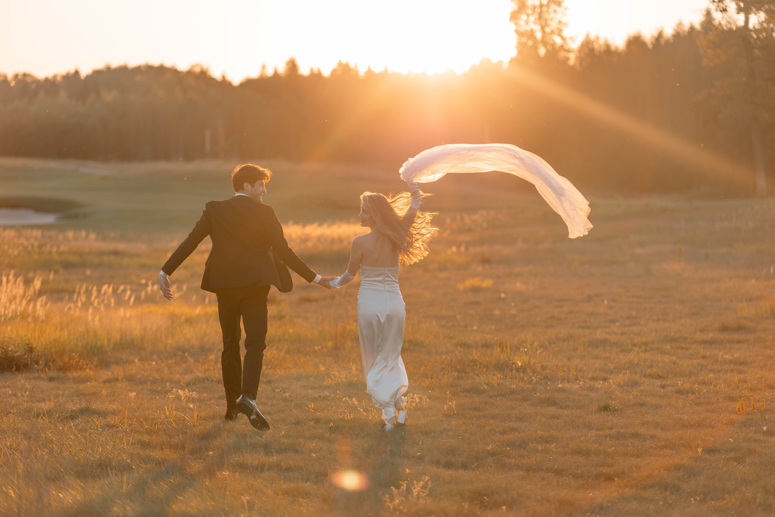 Свадебная съемка на закате!. Иванова Ирина Свадебный и семейный фотограф г. Уфа