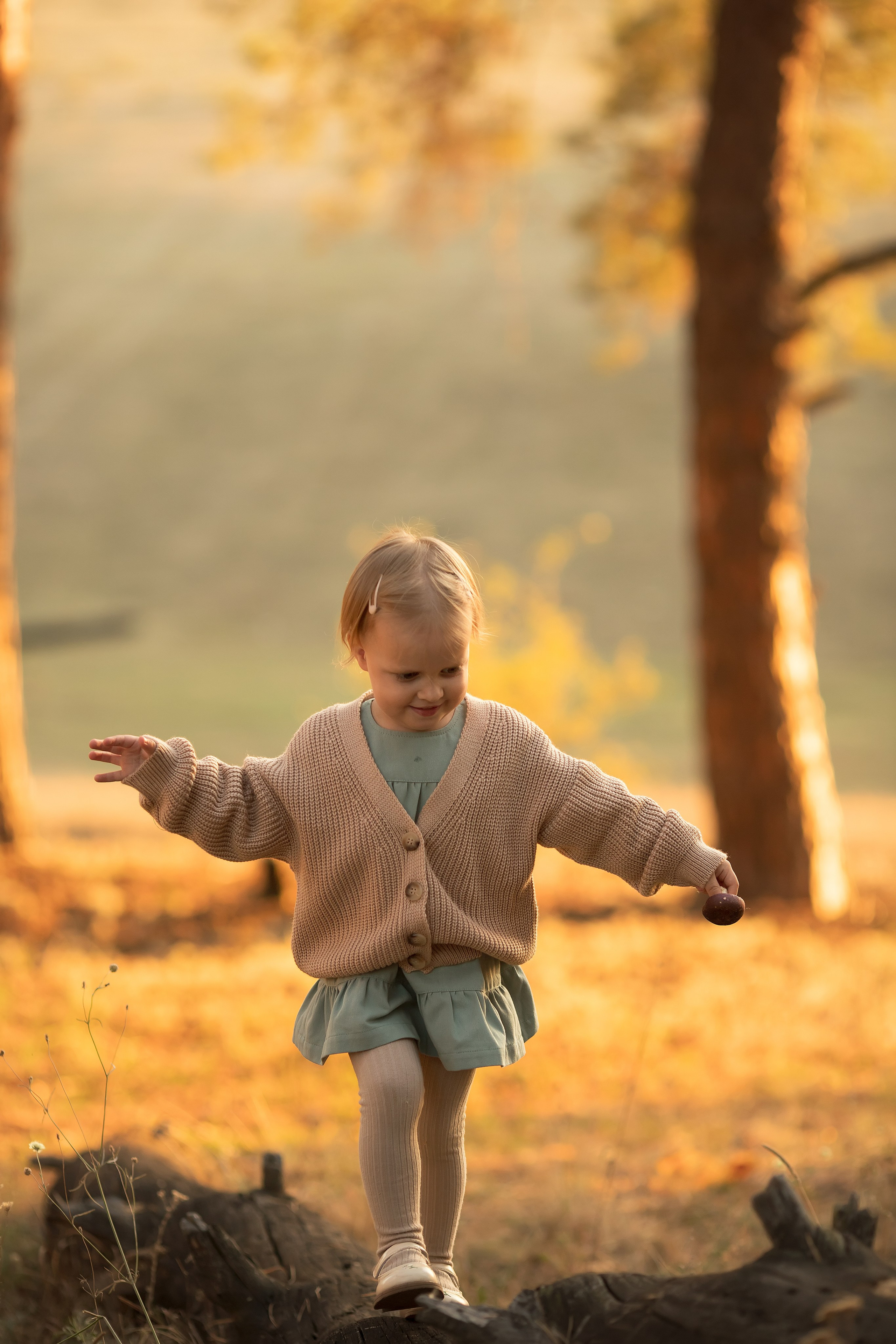 Лесная прогулка. Семейный и детский фотограф в Саратове Полина Коткина