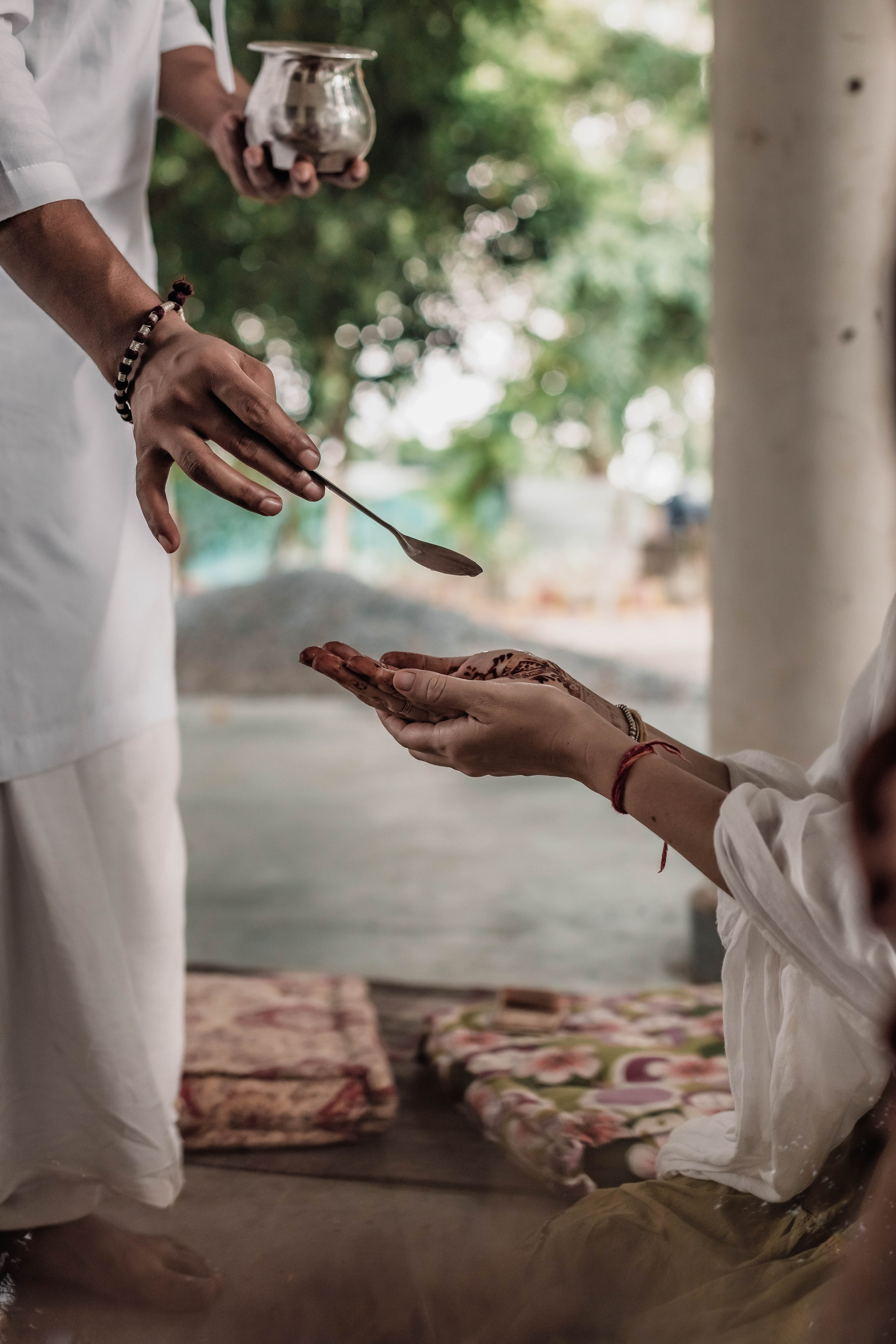 Pitri Paksha yagyas & poojas Devraha Baba ji ashram. Mariam Bagdasaryan