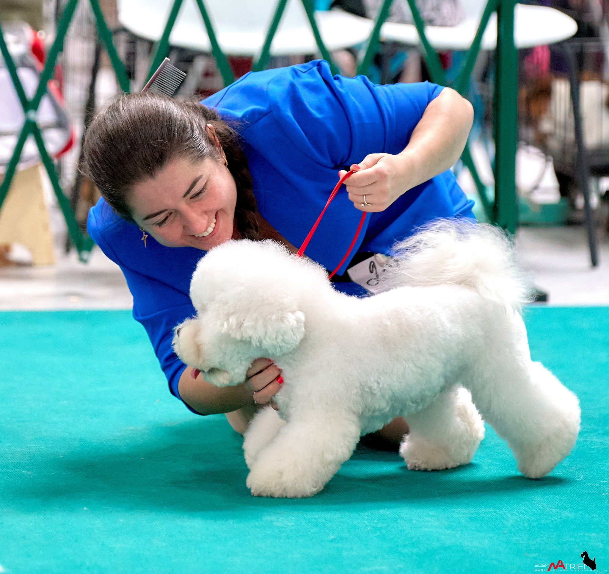Съемка на выставке в Крокус