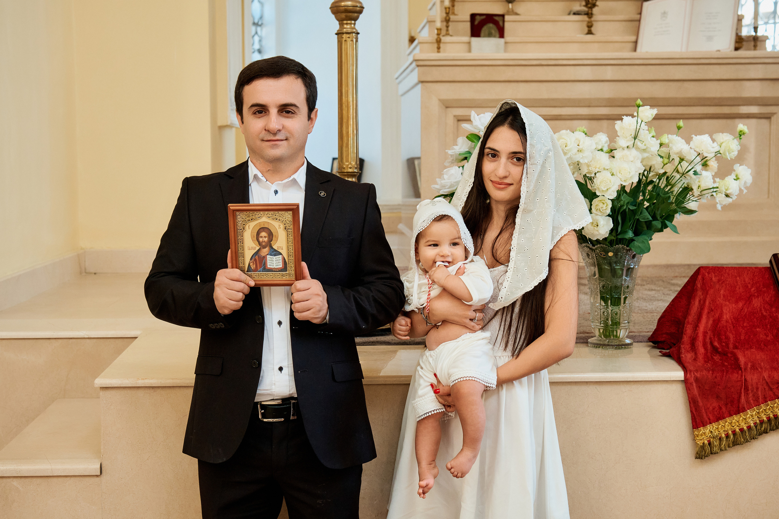 Крестины Арсена. Церковь Сурб Хач. Ростов. Фотограф Таганрог Анна Трайжон