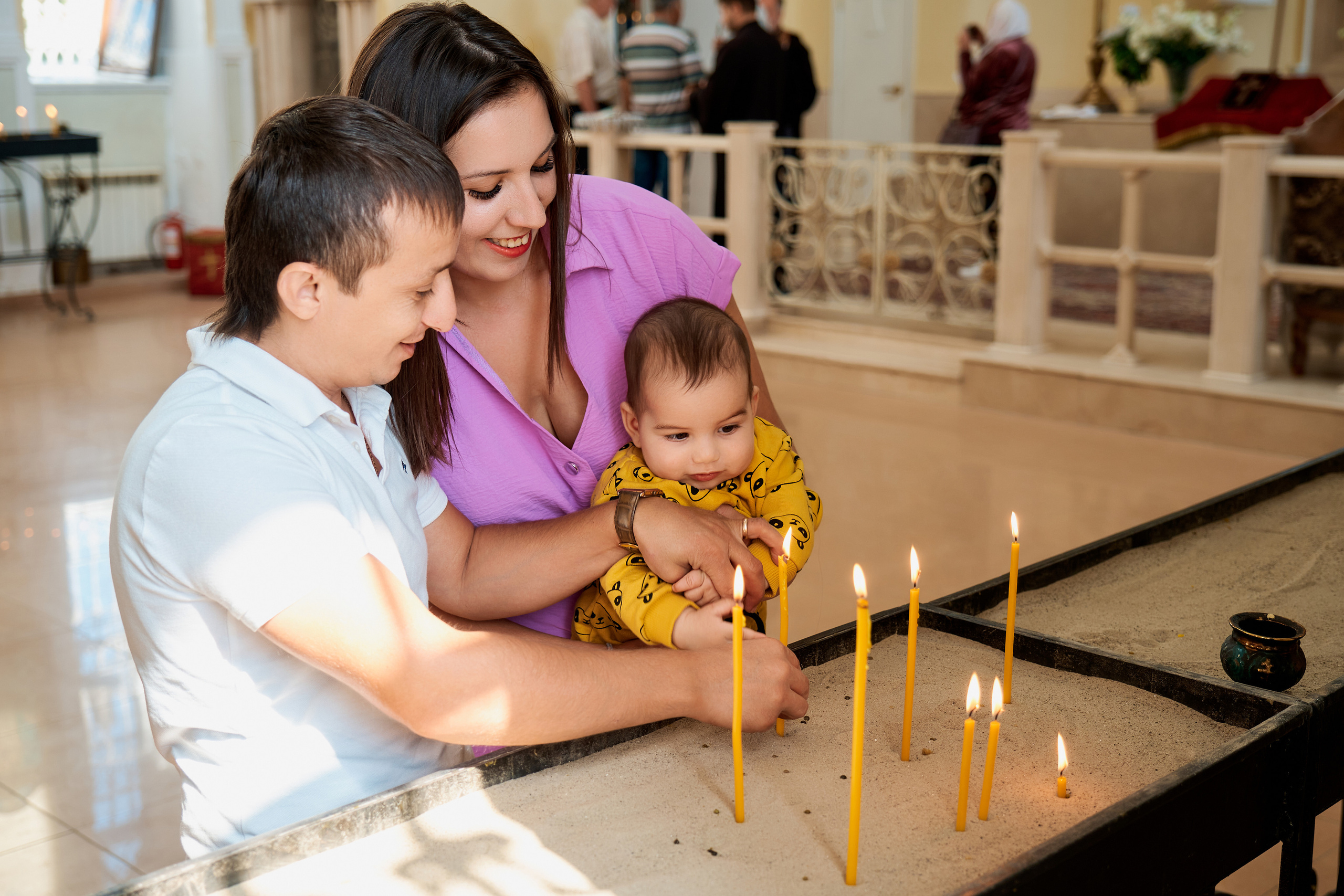 Крестины Арсена. Церковь Сурб Хач. Ростов. Фотограф Таганрог Анна Трайжон