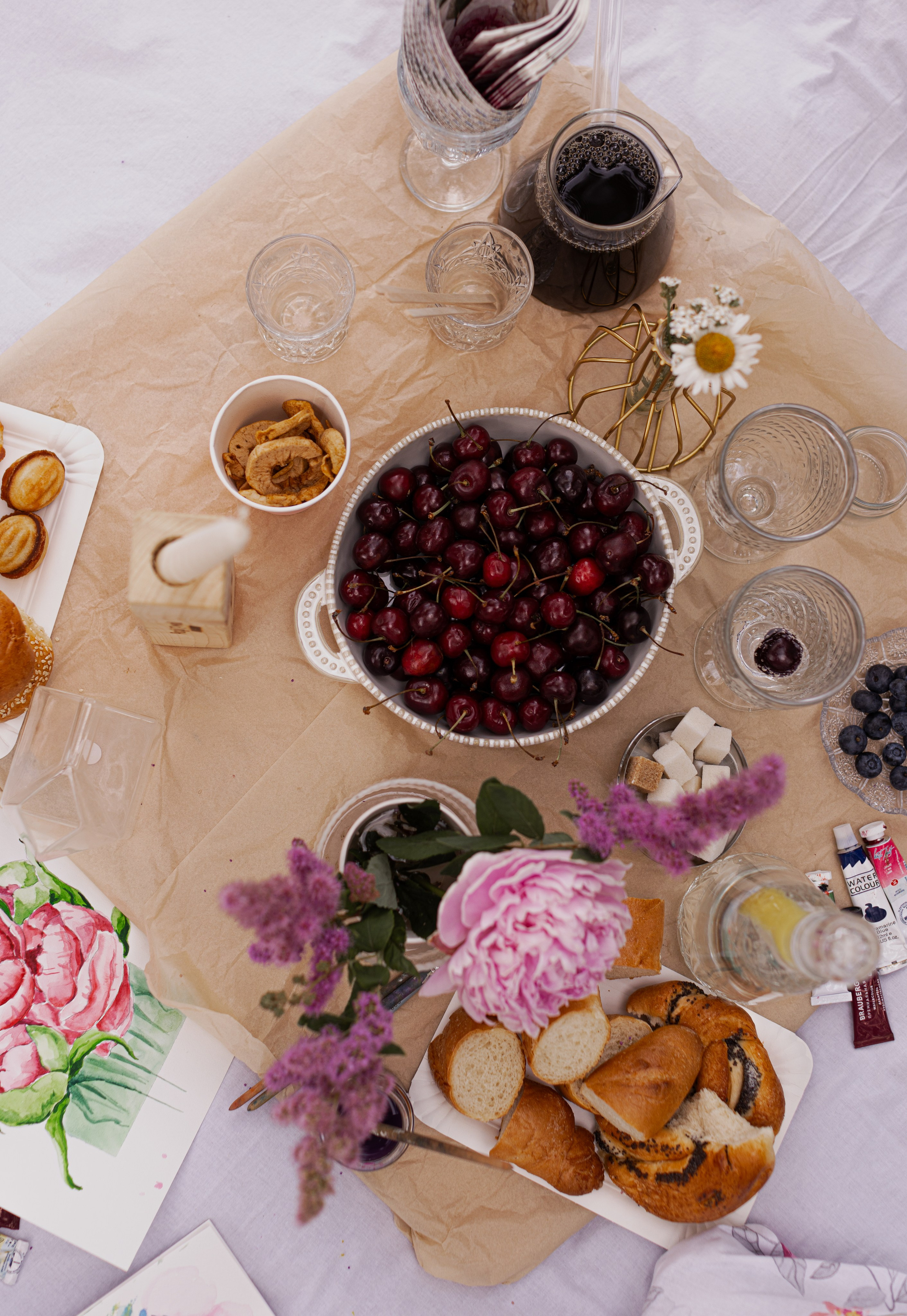 МК Пион (пикник в парке). Анастасия Ракчеева Художник