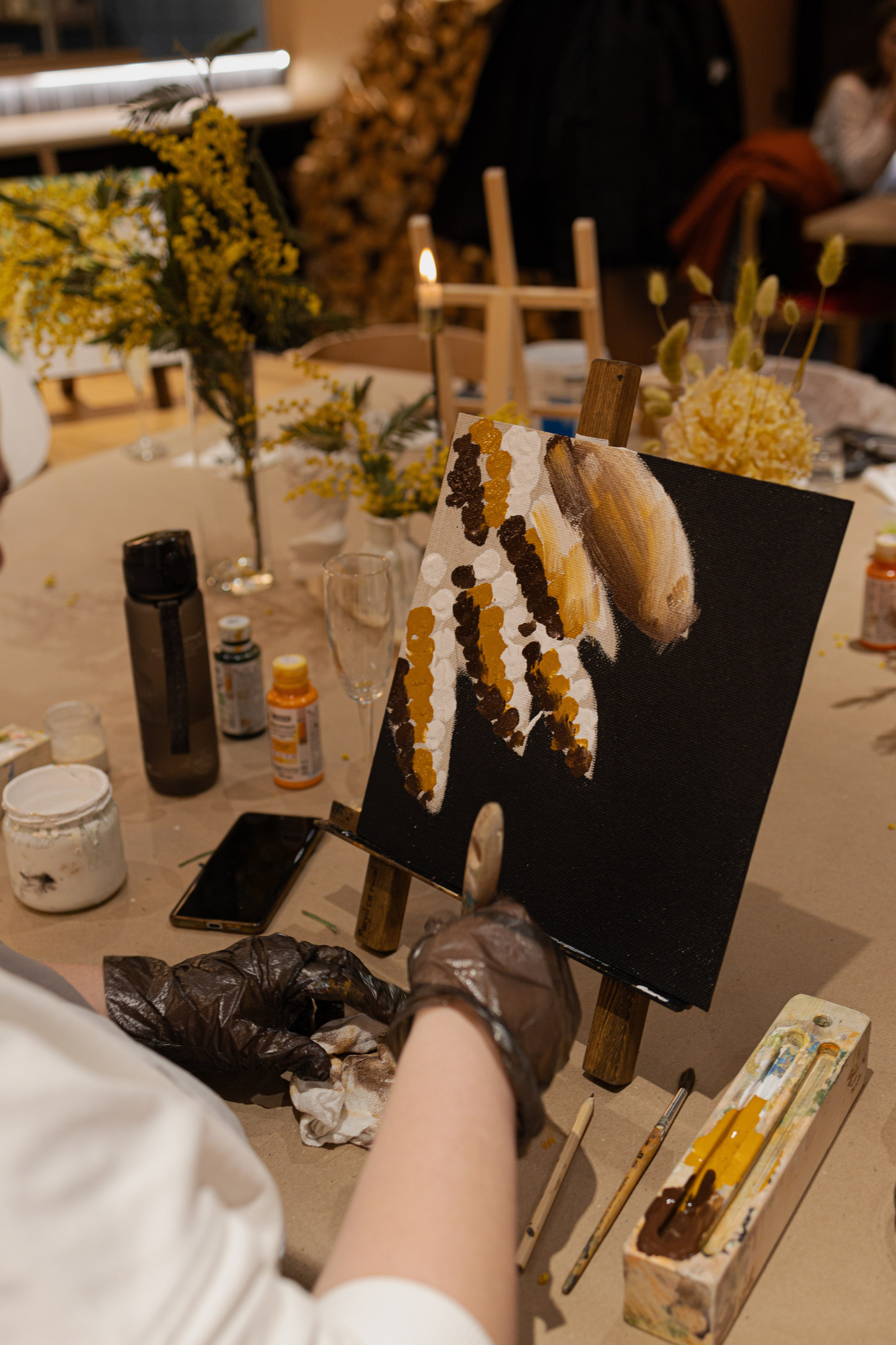 МК Мимоза. Анастасия Ракчеева Художник