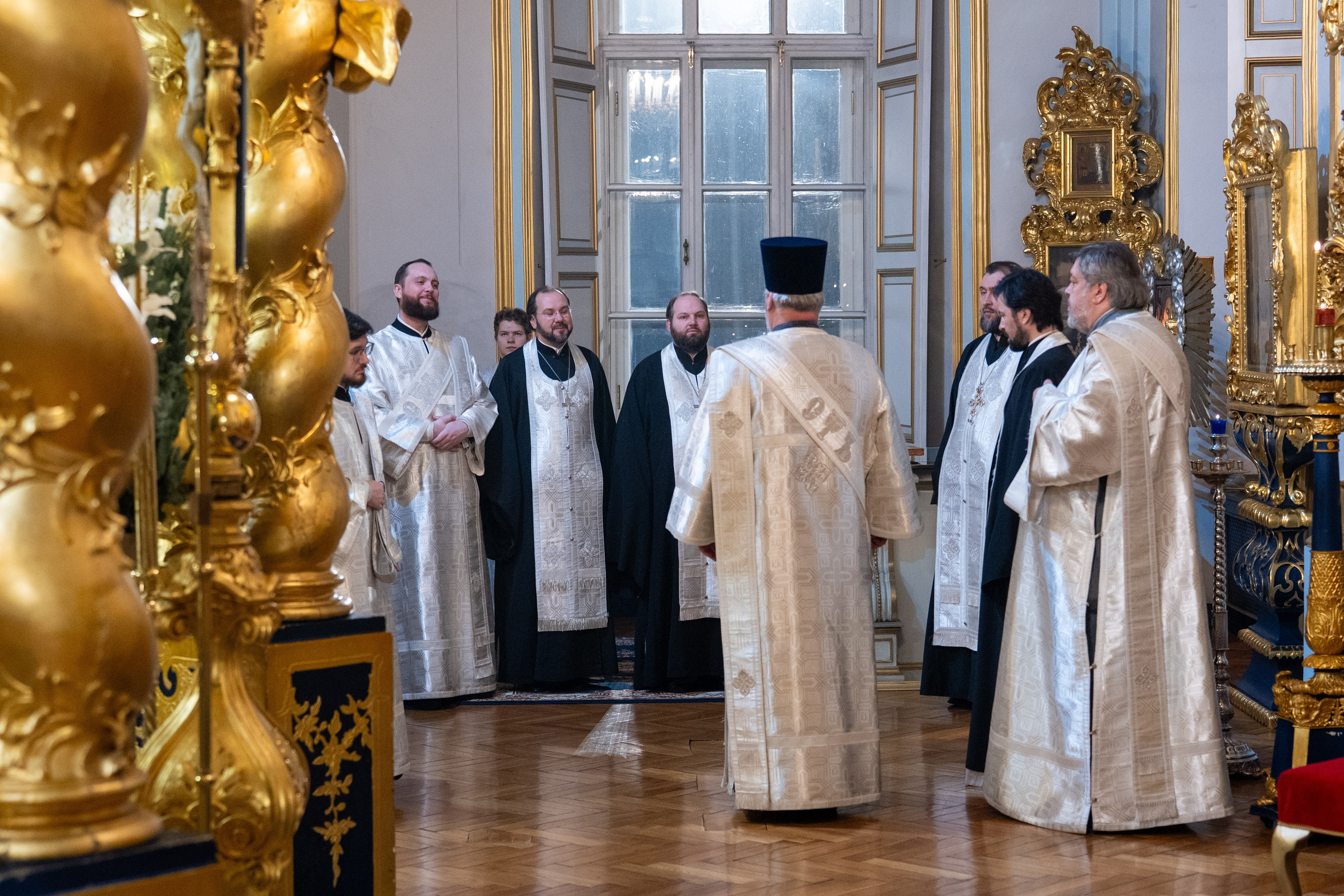 Праздничное бдение в Николо-Богоявленском морском соборе. НИКОЛО-БОГОЯВЛЕНСКИЙ МОРСКОЙ СОБОР