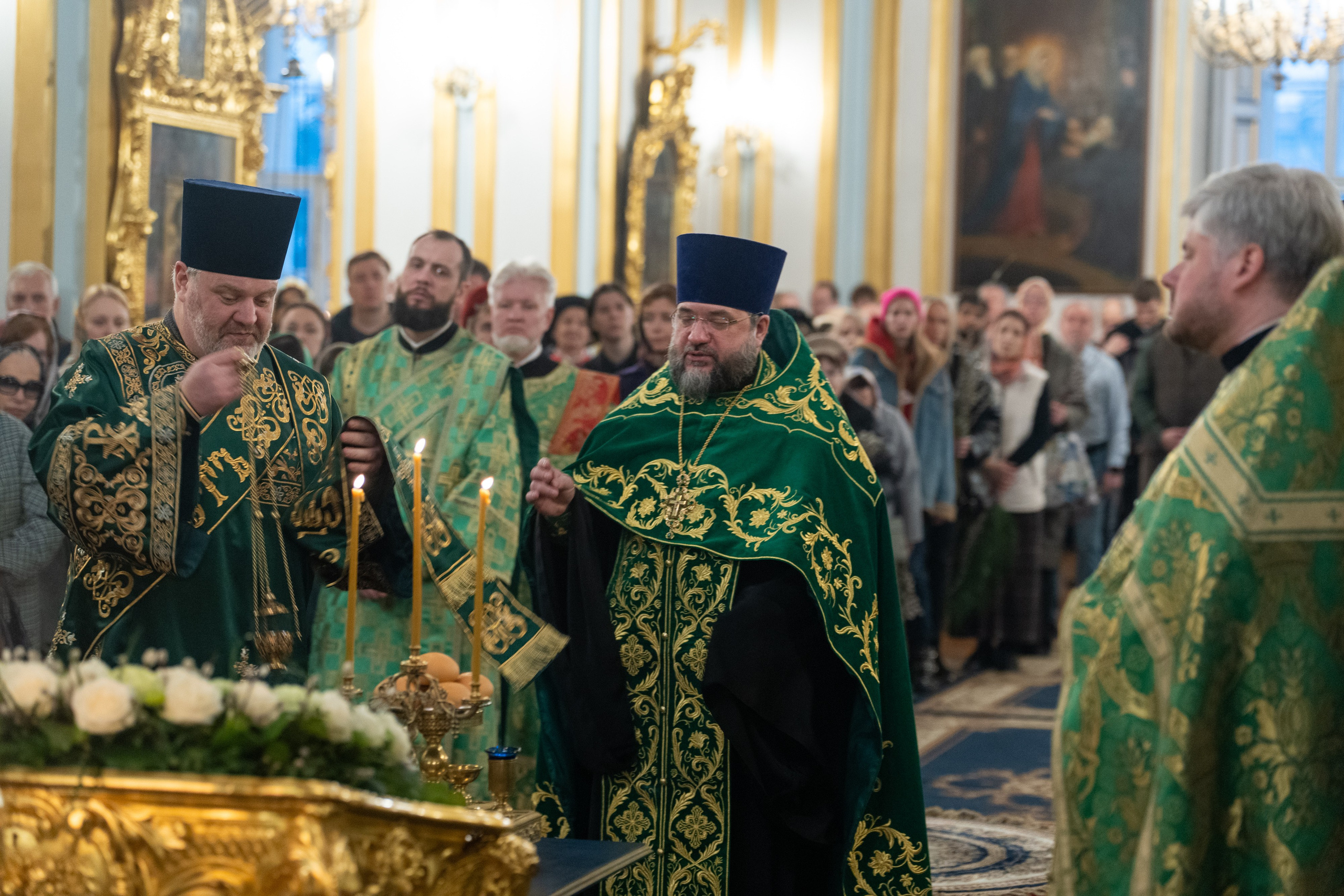 Суббота 6-й седмицы, ваий. Лазарева суббота. Воскрешение прав. Лазаря. НИКОЛО-БОГОЯВЛЕНСКИЙ МОРСКОЙ СОБОР