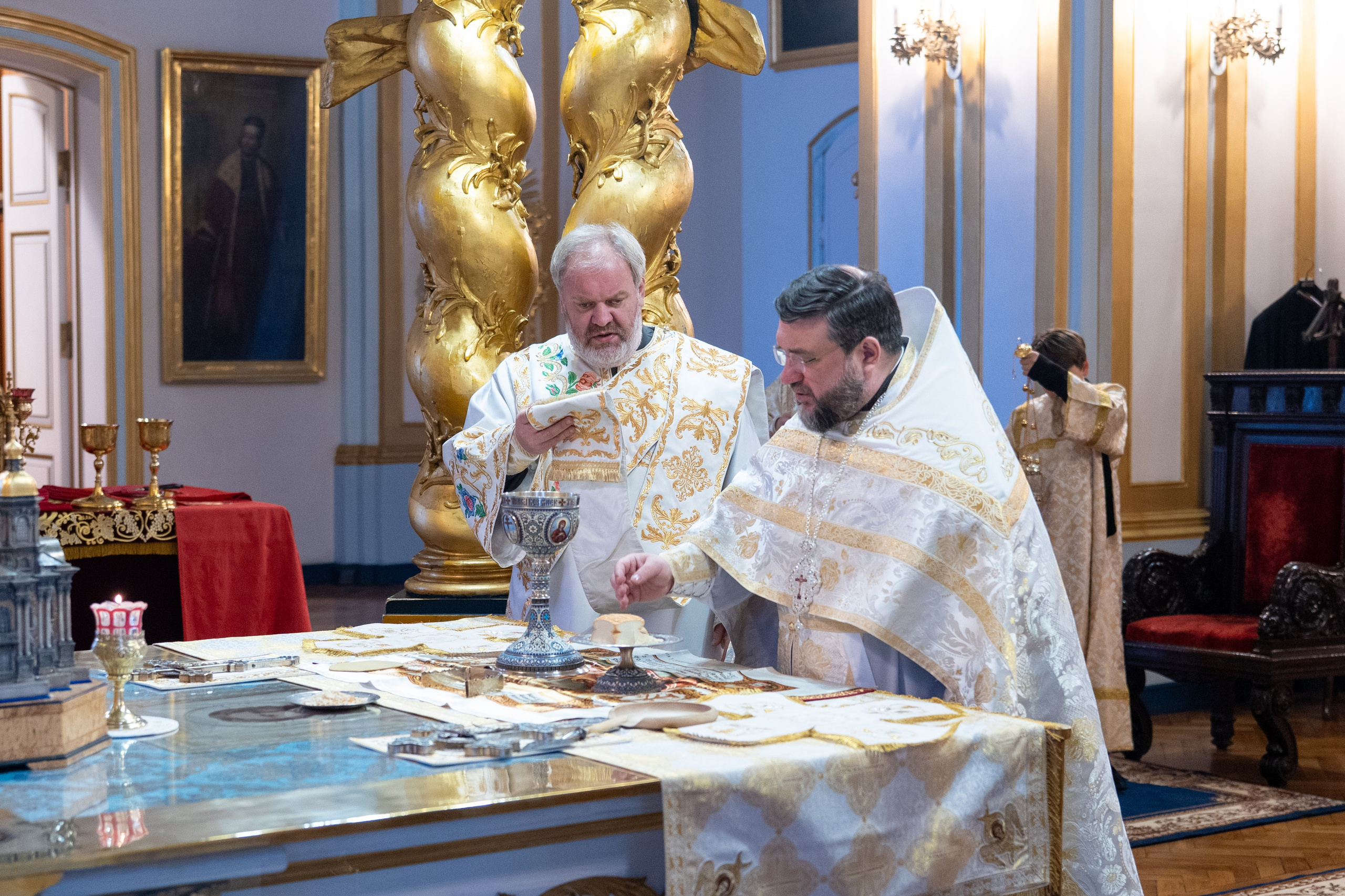 Неделя 31-я по Пятидесятнице, по Рождестве Христовом. Попразднство Рождества Христова. Правв. Иосифа Обручника, Давида царя и Иакова. НИКОЛО-БОГОЯВЛЕНСКИЙ МОРСКОЙ СОБОР