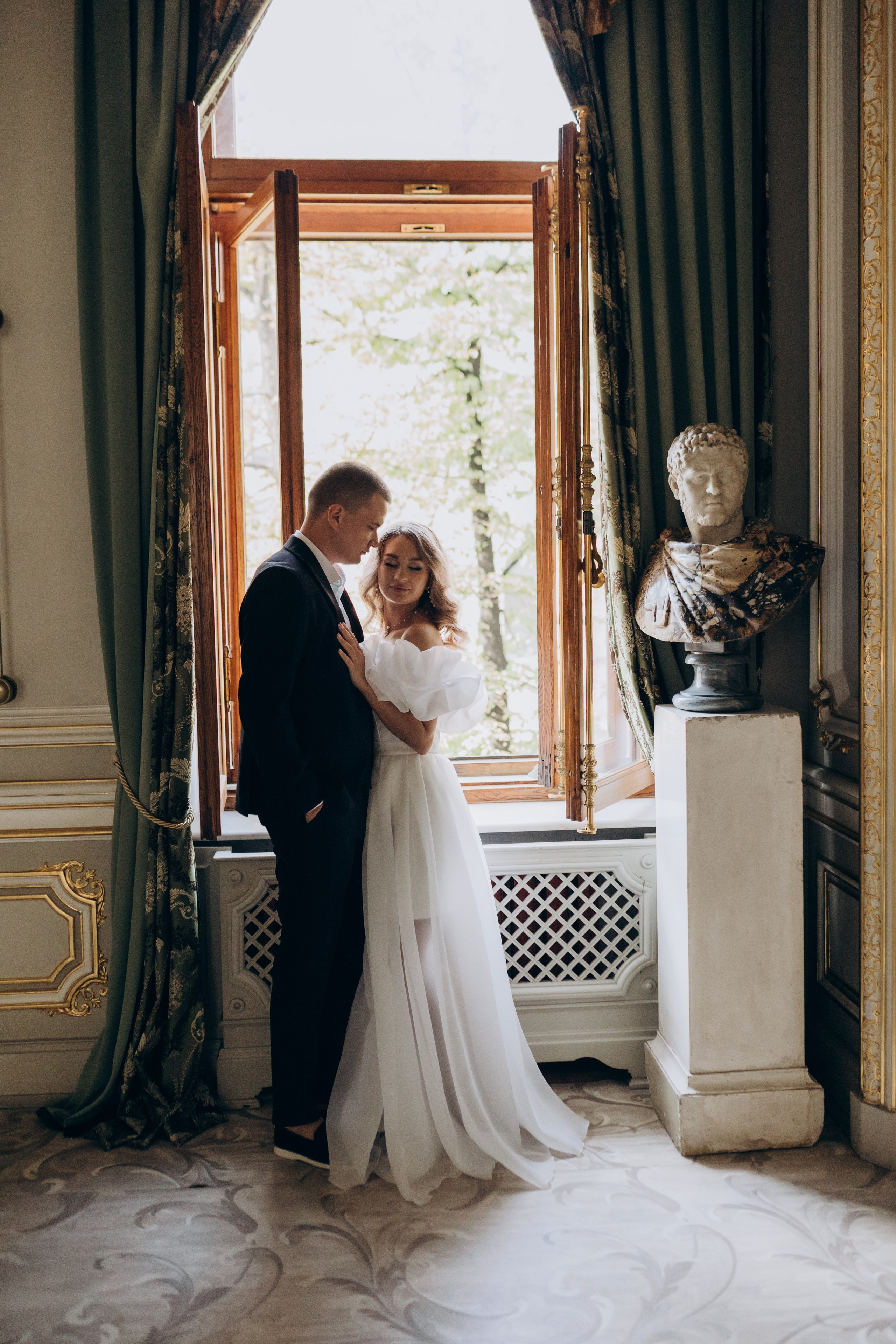 Дмитрий и Ангелина. Дом архитектора. Свадебный и love story фотограф в Санкт-Петербурге