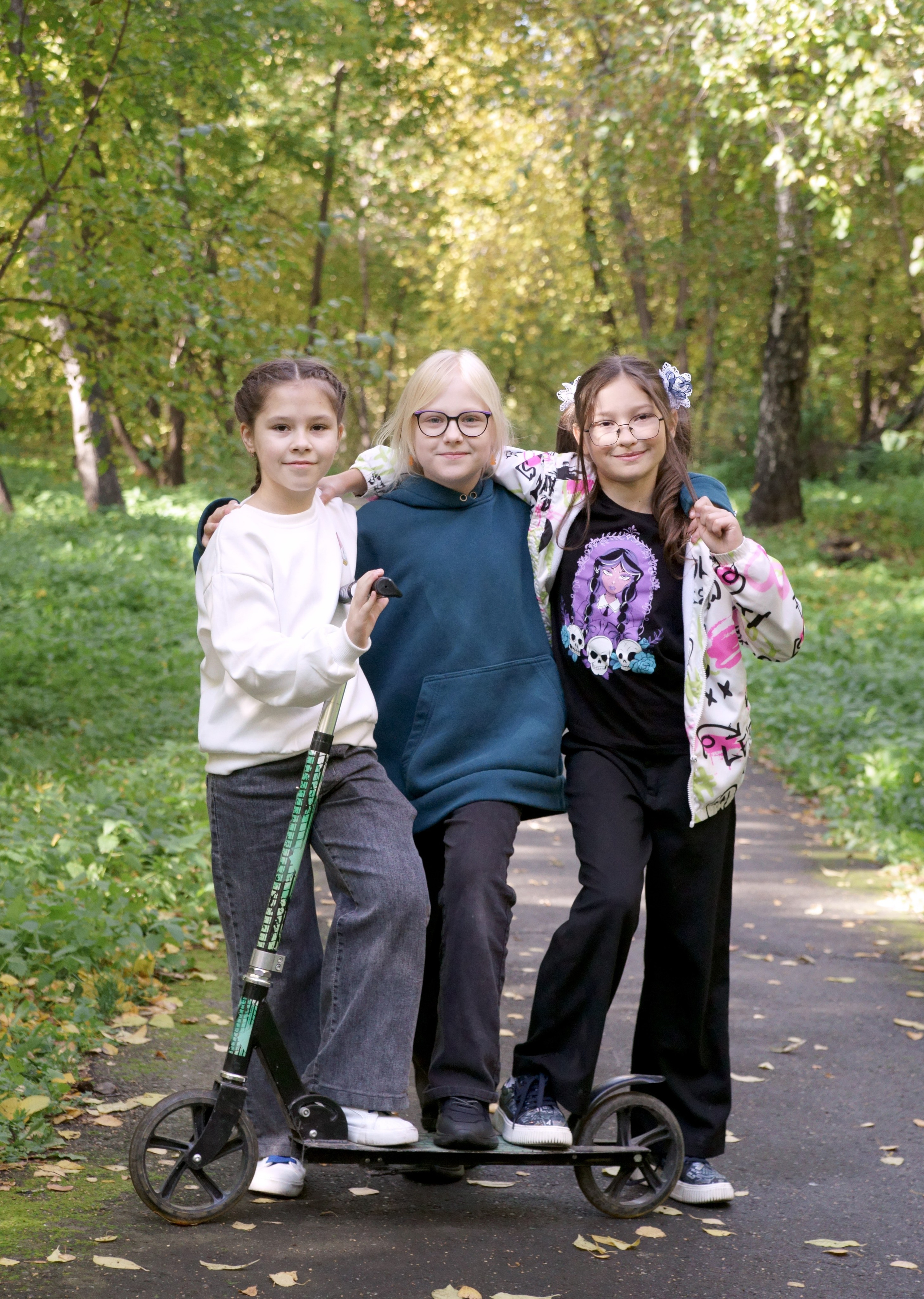 Фотосессия выпускников 4 класса начальной школы в Иркутске