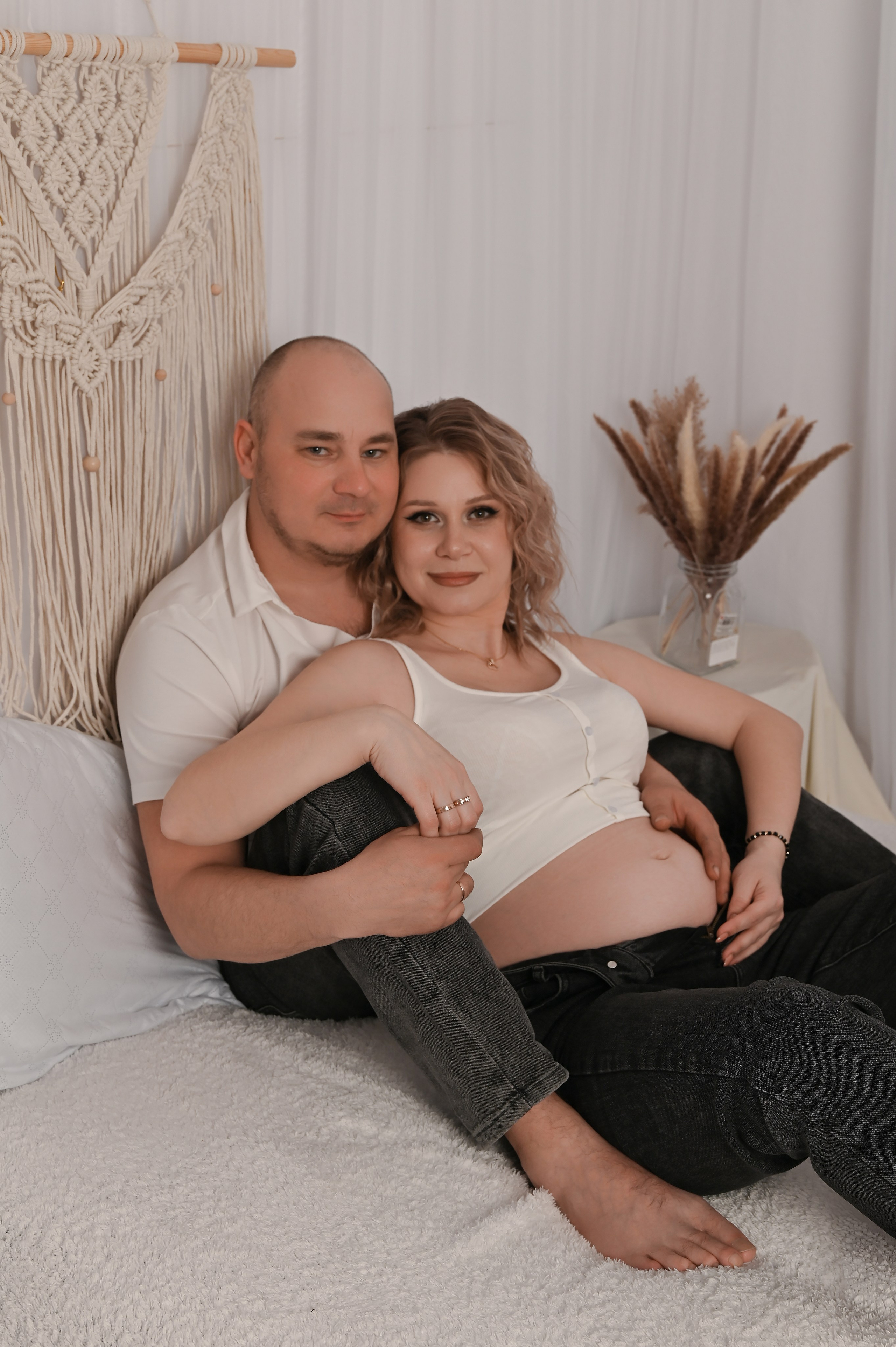 Беременность Вероника и Данил. Фотограф Новорожденных и семейный Элла Огай г. Сатпаев