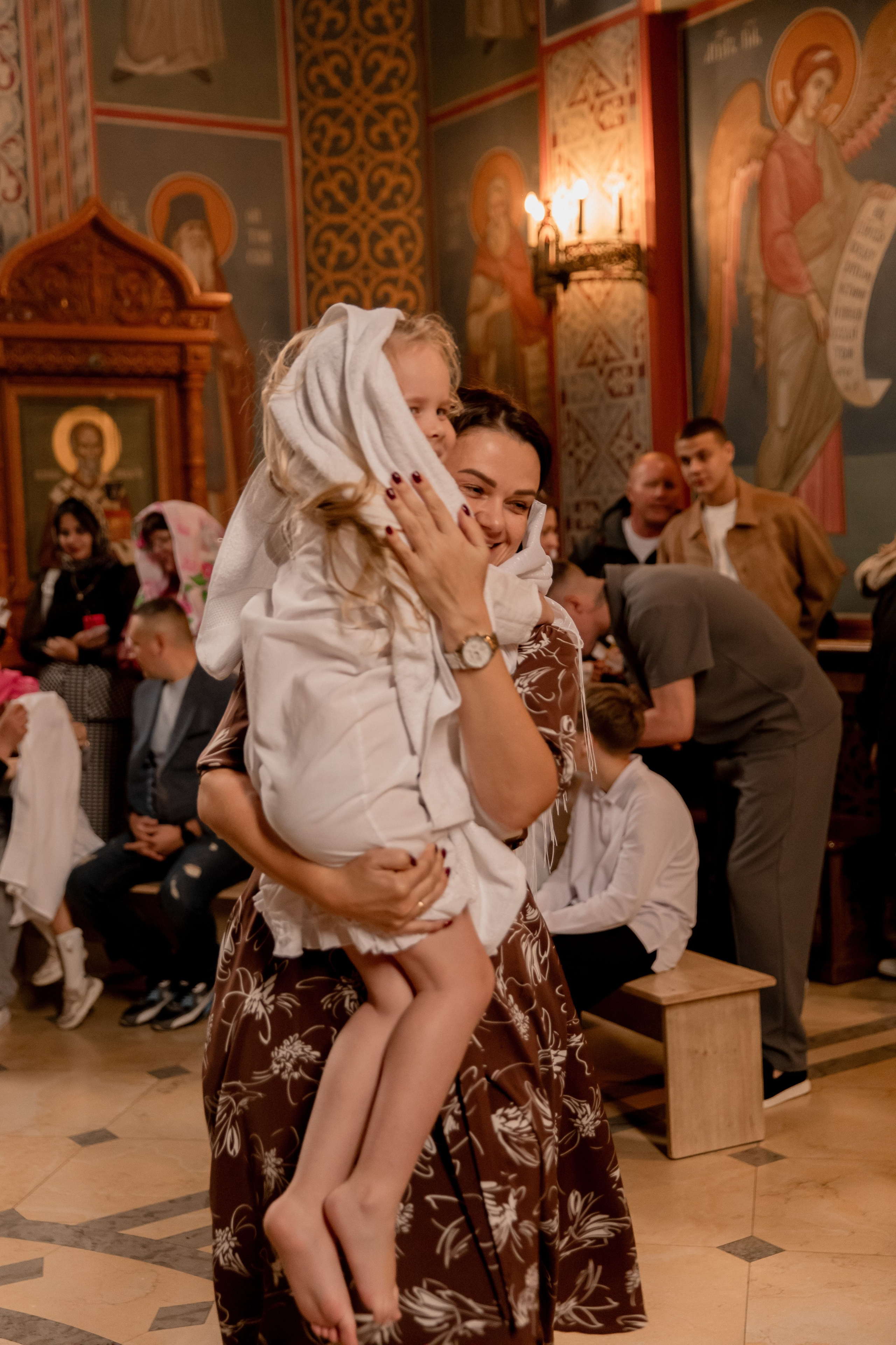Крещение Елизаветы. Фотограф Амалия Ахмедова, Калининград