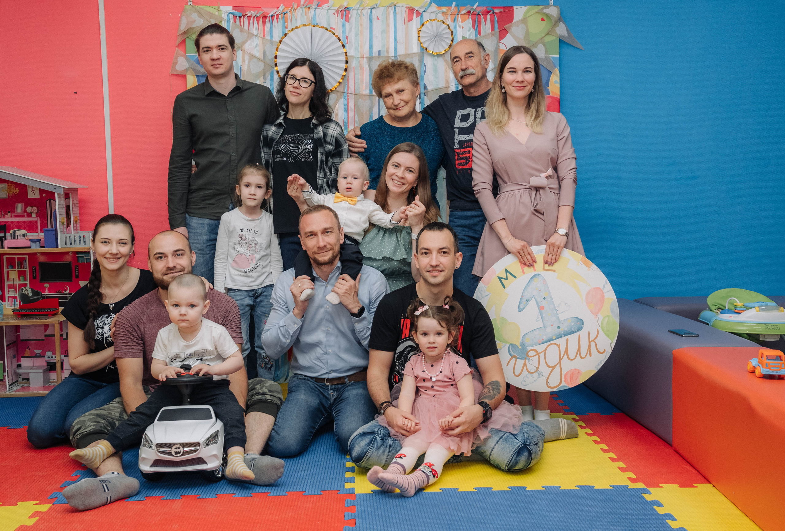 День рождения 1 годик