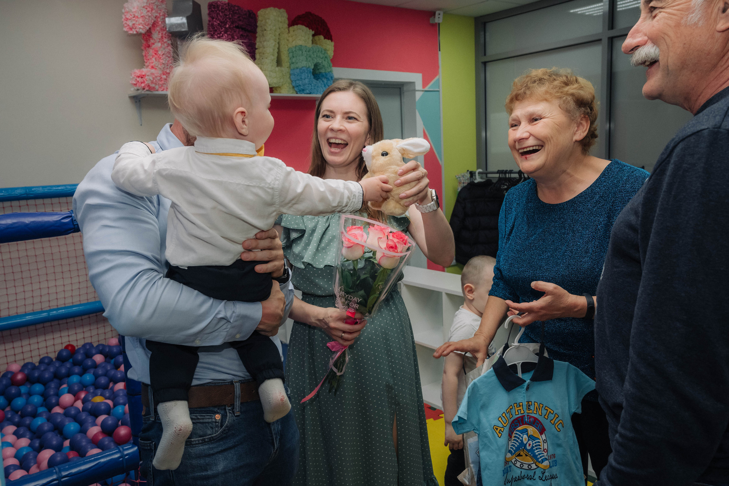 День рождения 1 годик