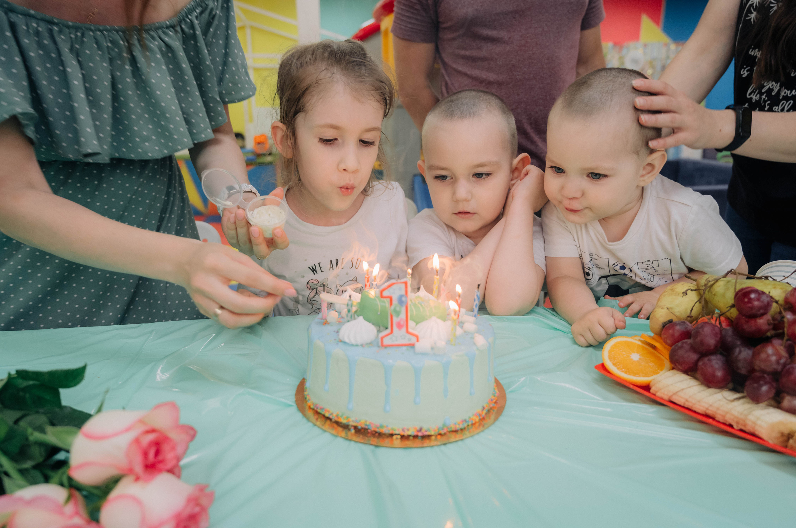 День рождения 1 годик