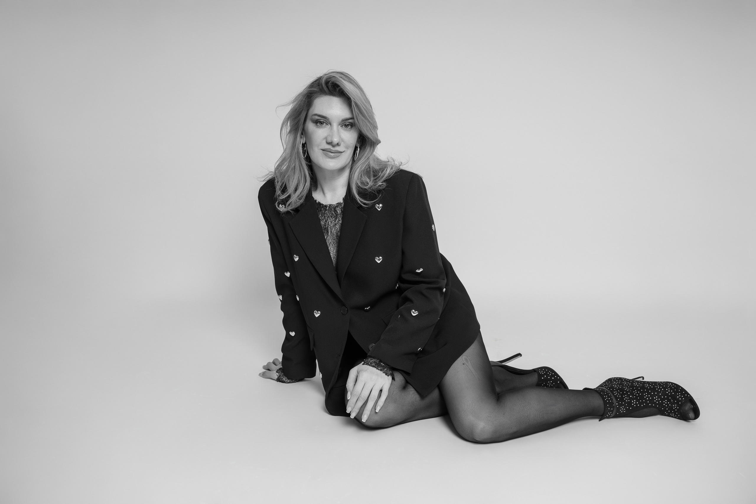 Черно-белая фотосессия