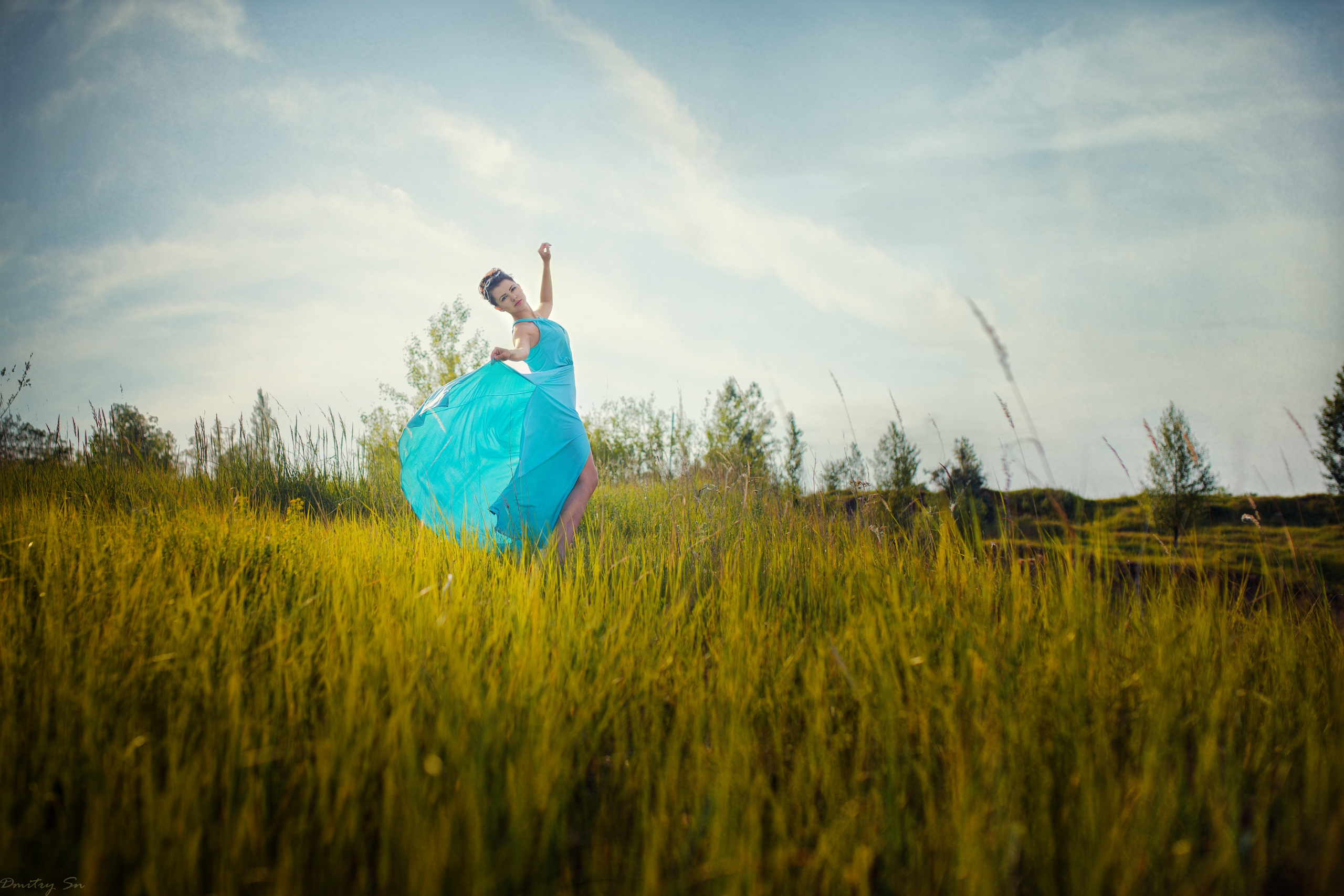 Фотосет с Кристиной на природе в Белом Колодце в формате для «себя»