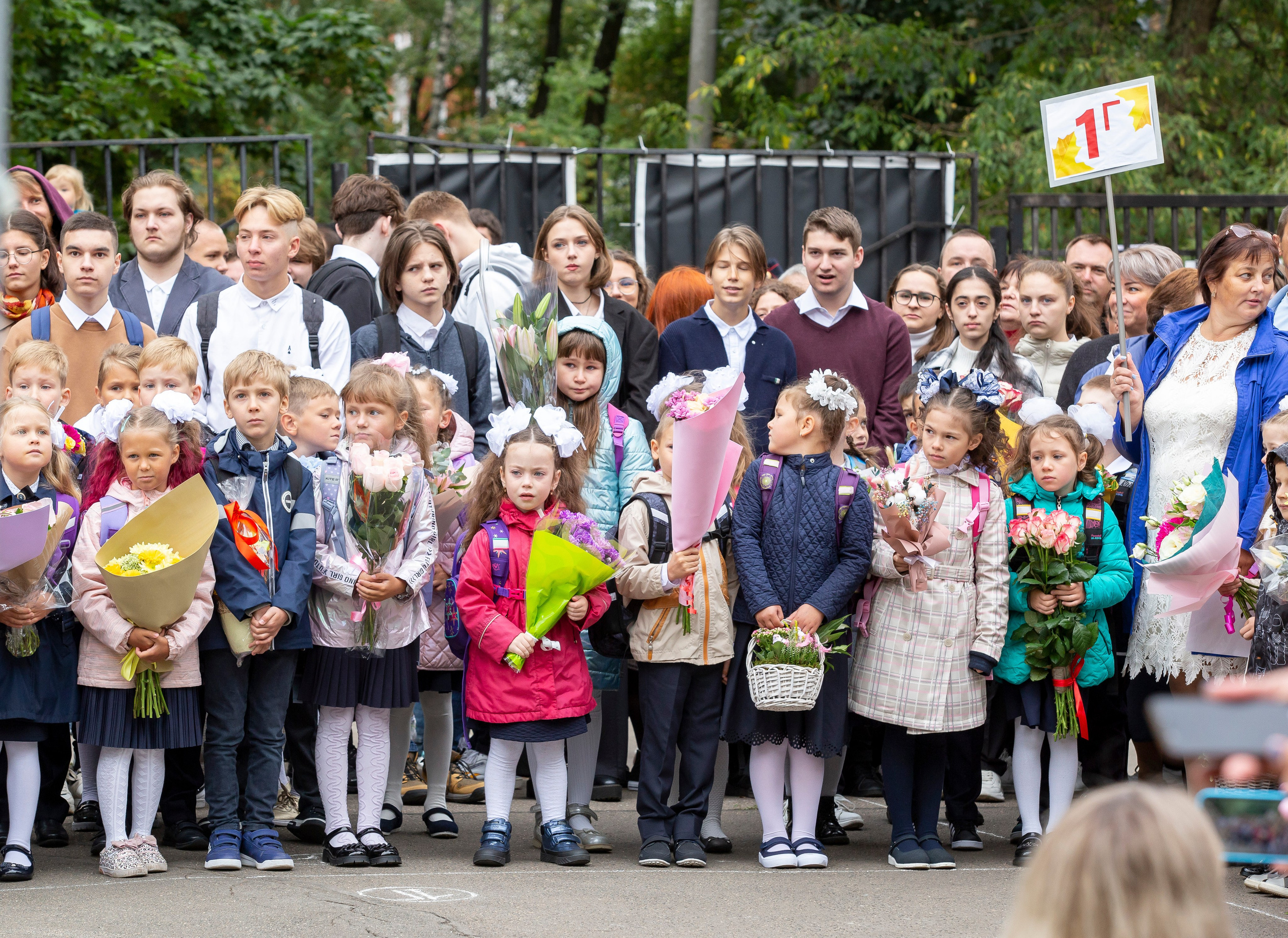 Репортаж 1 сентября 1 класс. Репортажный фотограф в Москве