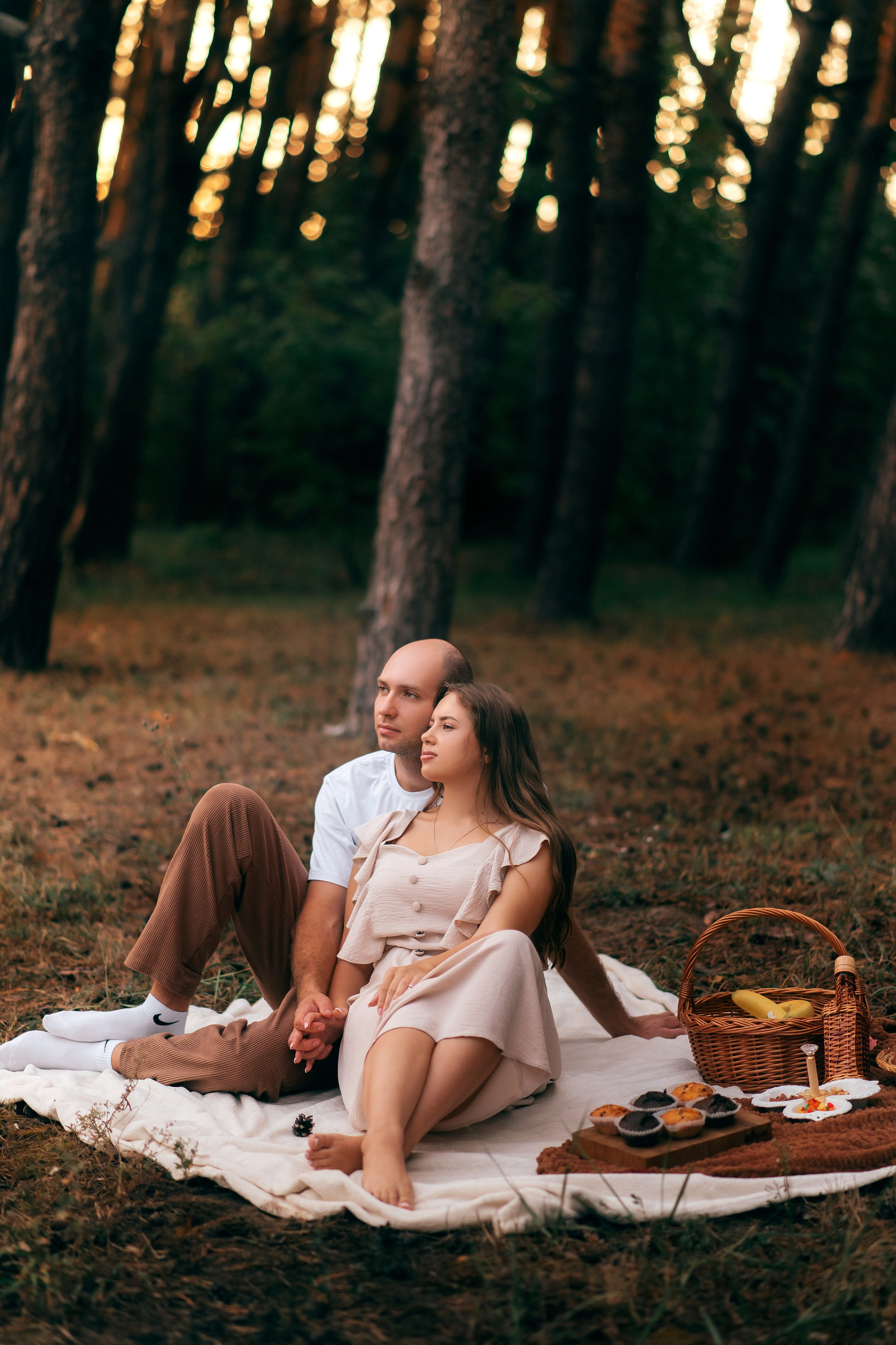 Семейная история в лесу. Фотограф Юлия Стрыгина