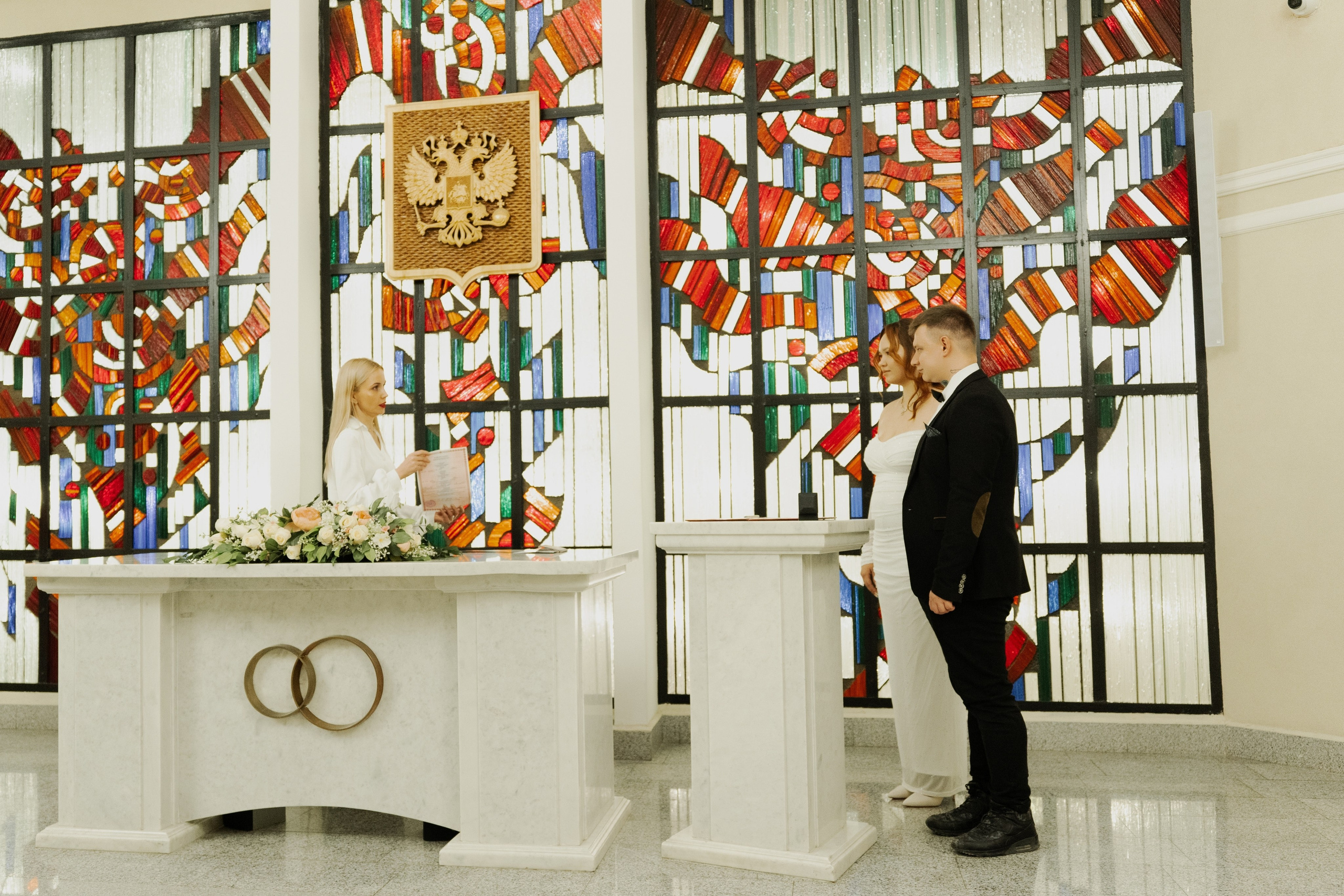 Роспись в загсе