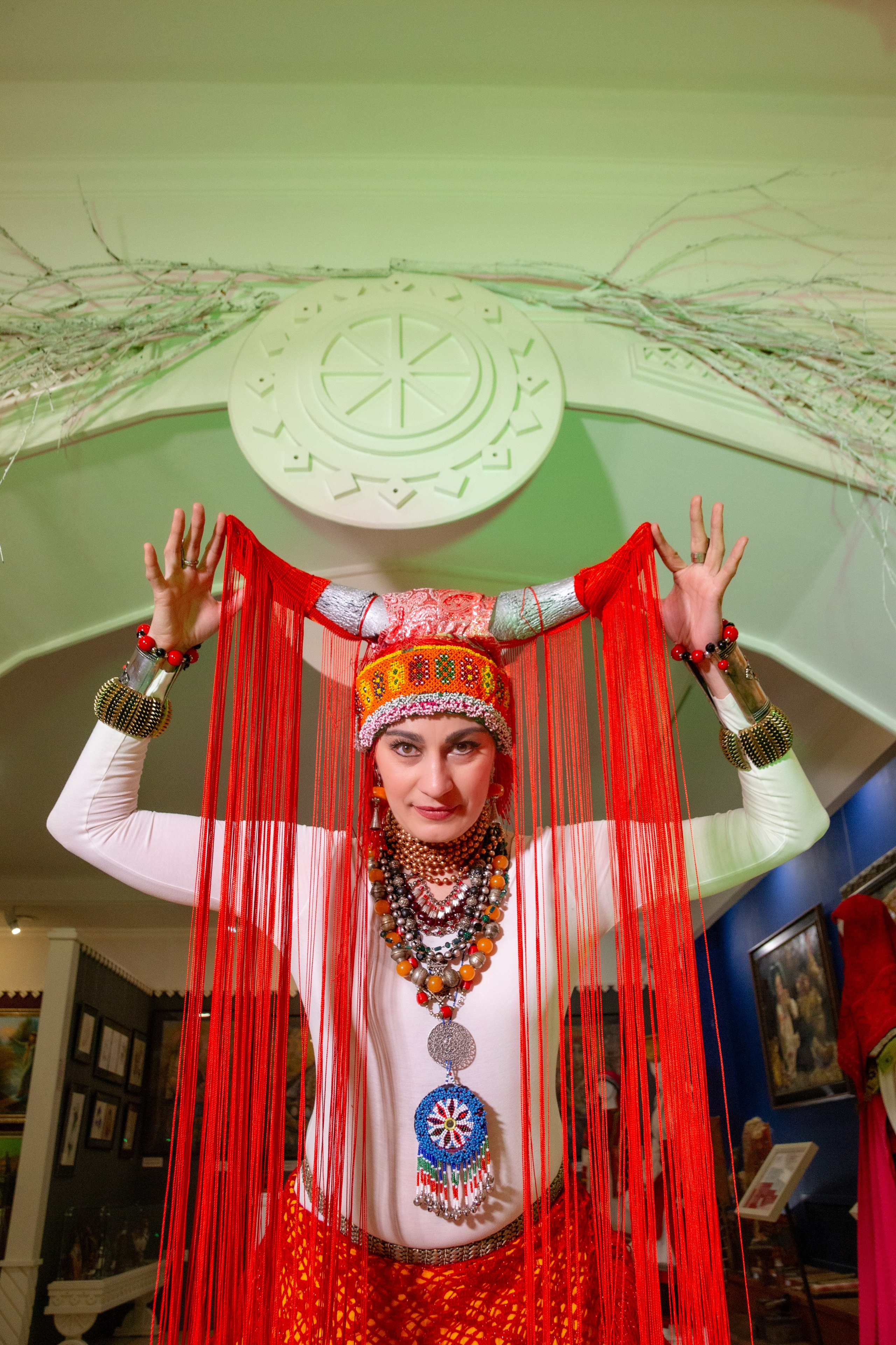 Танец в музее. Музей славянской мифологии. Модель Лана Чернявская. Ваш фотограф Северск | Томск