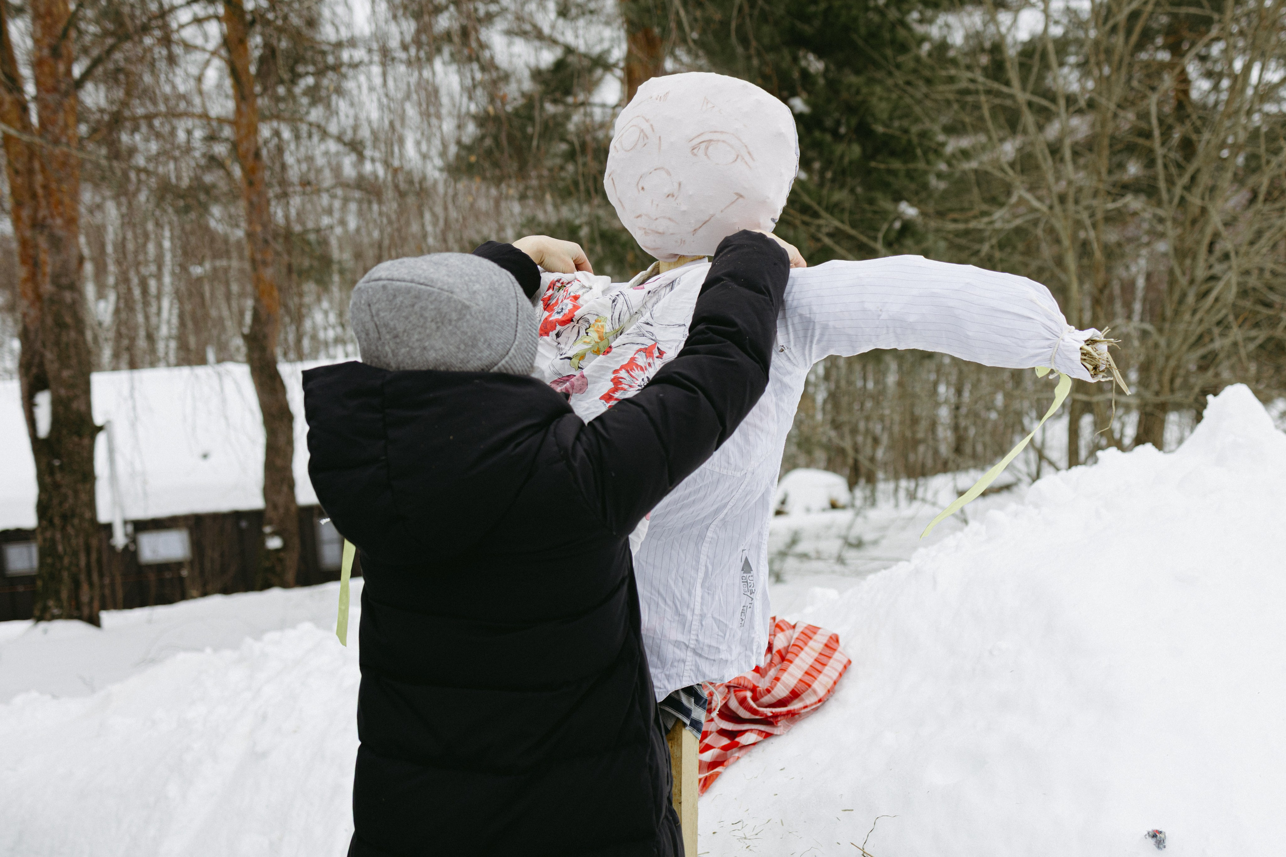 Изготовление куклы к Масленице. Про любовь