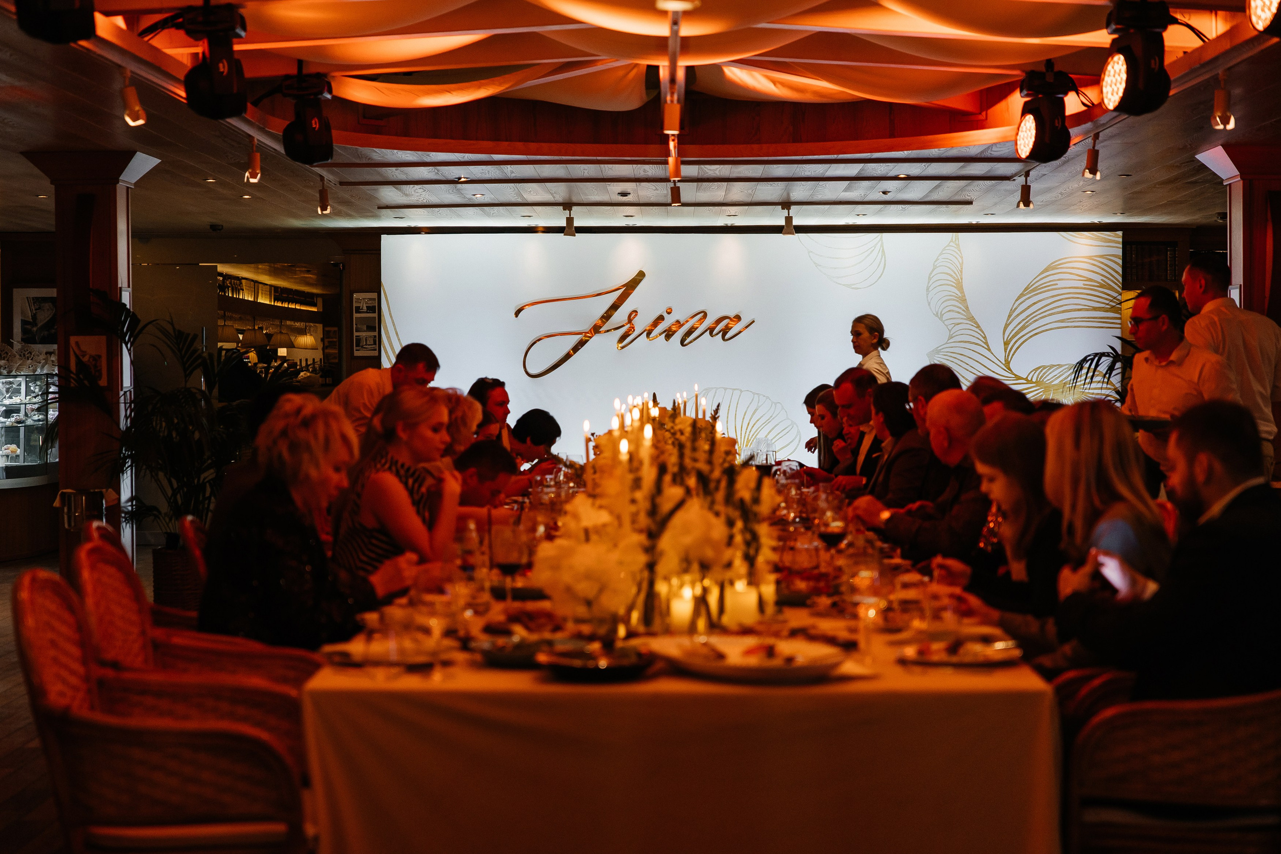 День рождения в ресторане Чайка. Фотограф в Москве Дмитрий Жарков