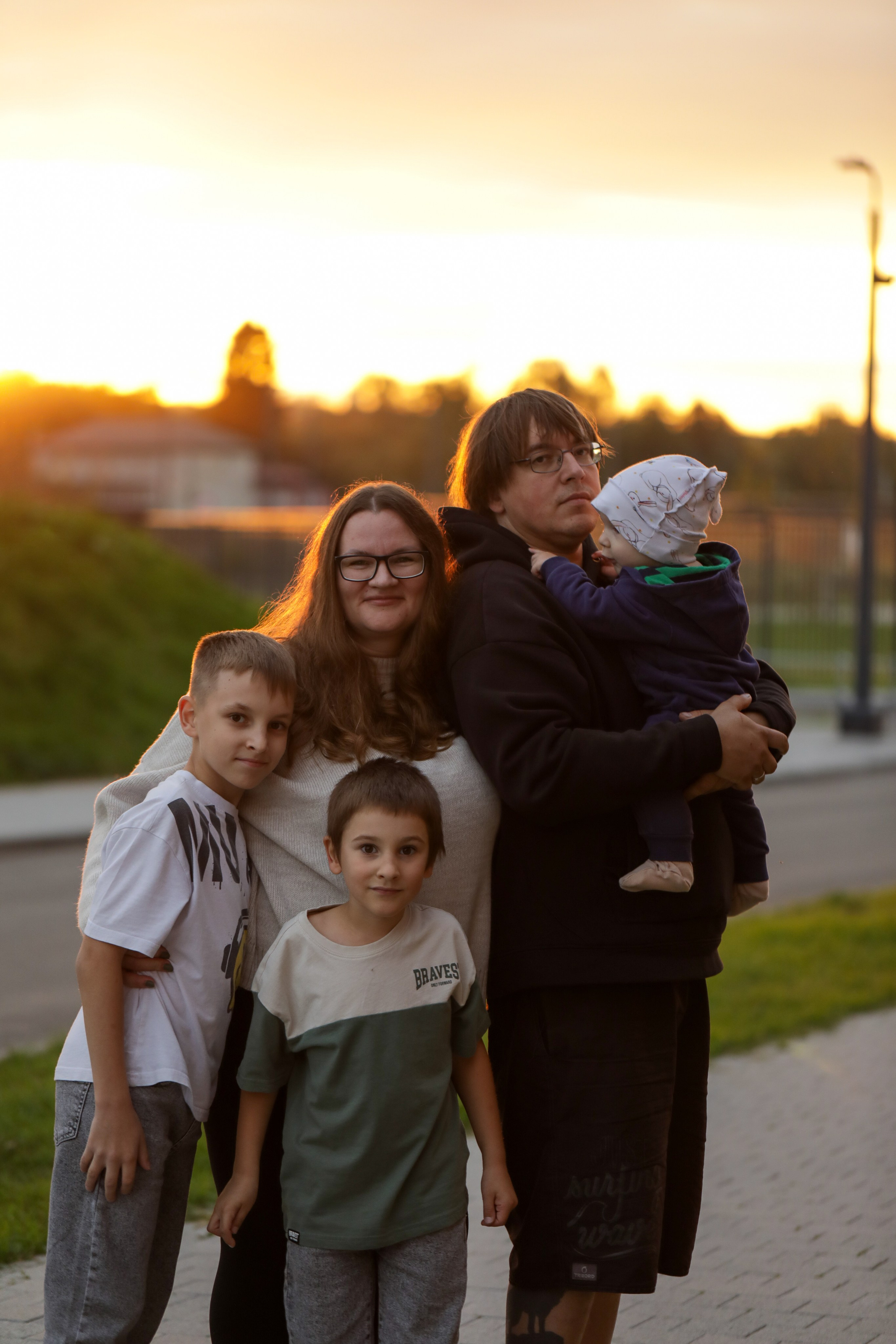 Семья Марины. Фотограф Ксения Есенина Москва