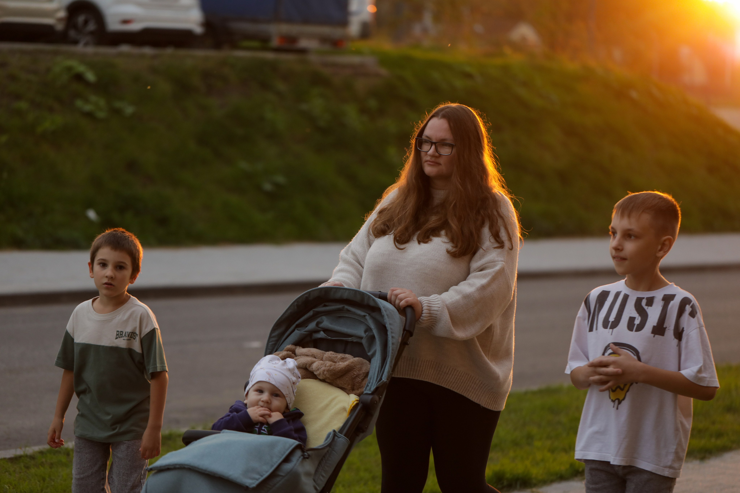 Семья Марины. Фотограф Ксения Есенина Москва